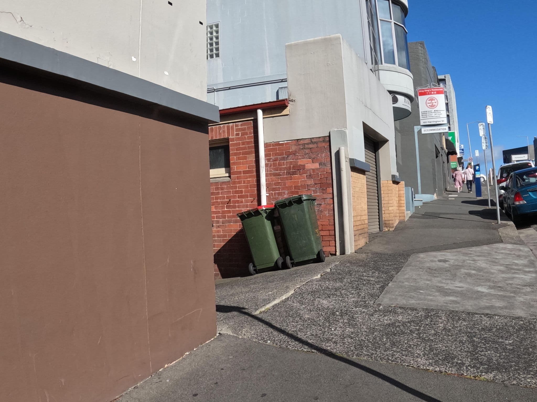 Street view near Hobart City Hotel, Hobart city centre — © skillsy (CC BY-SA · Mapillary)