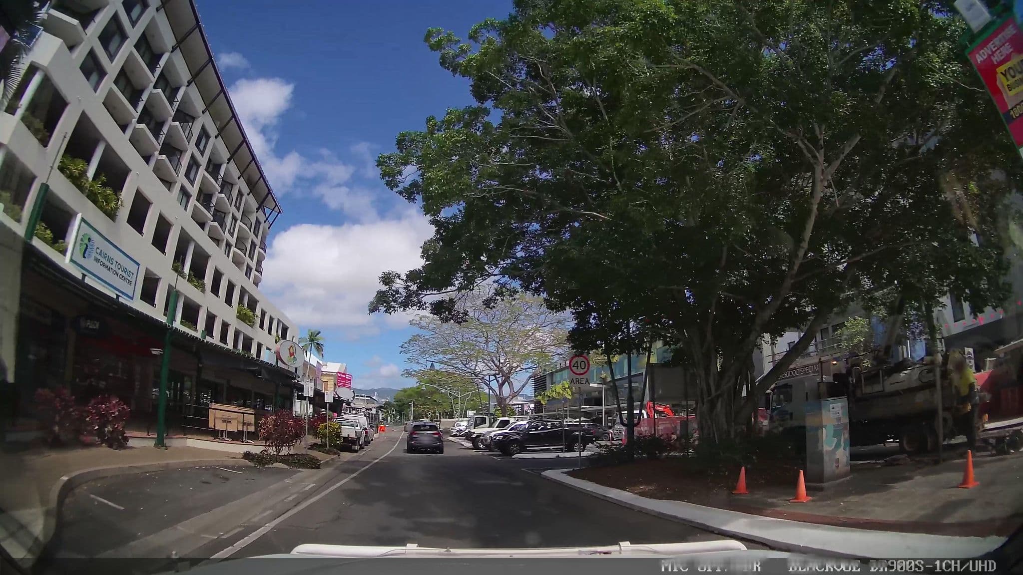 Street view near Oaks Cairns Hotel, Cairns City — © jthnz (CC BY-SA · Mapillary)