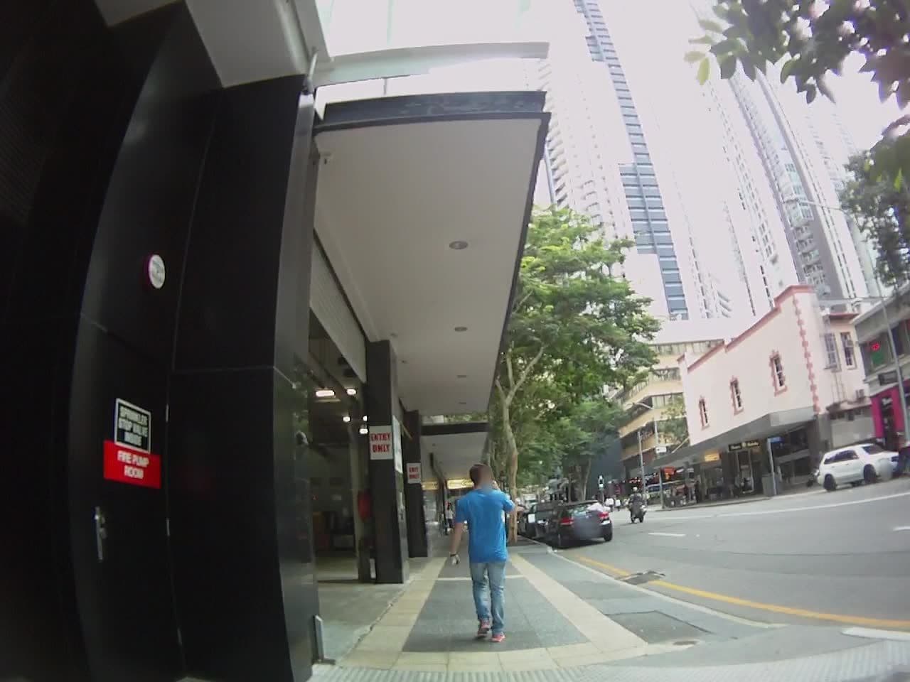 Street view near Oaks Brisbane River City Suites, Brisbane central business district — © richlv (CC BY-SA · Mapillary)