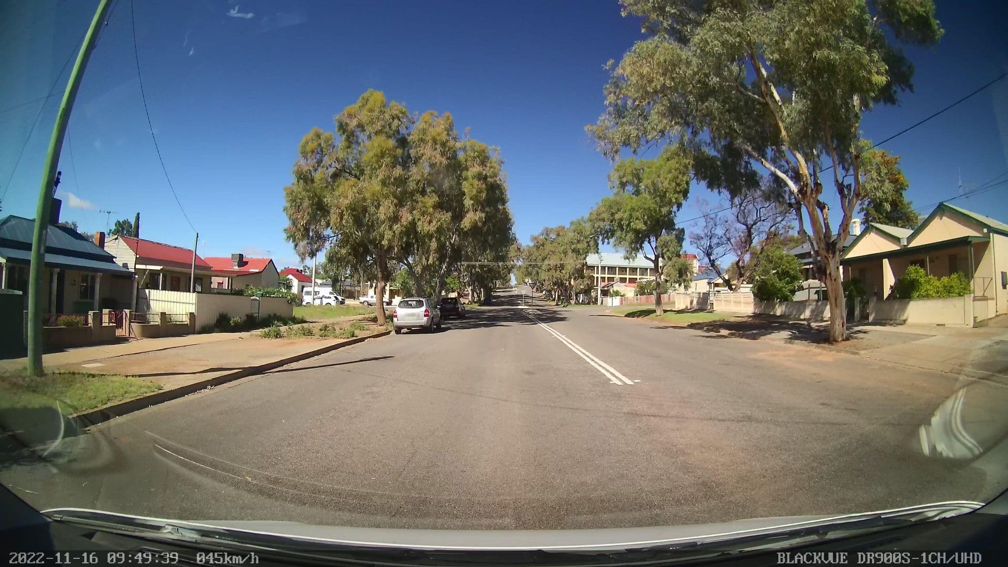 Street view near About Town Cottages, Broken Hill