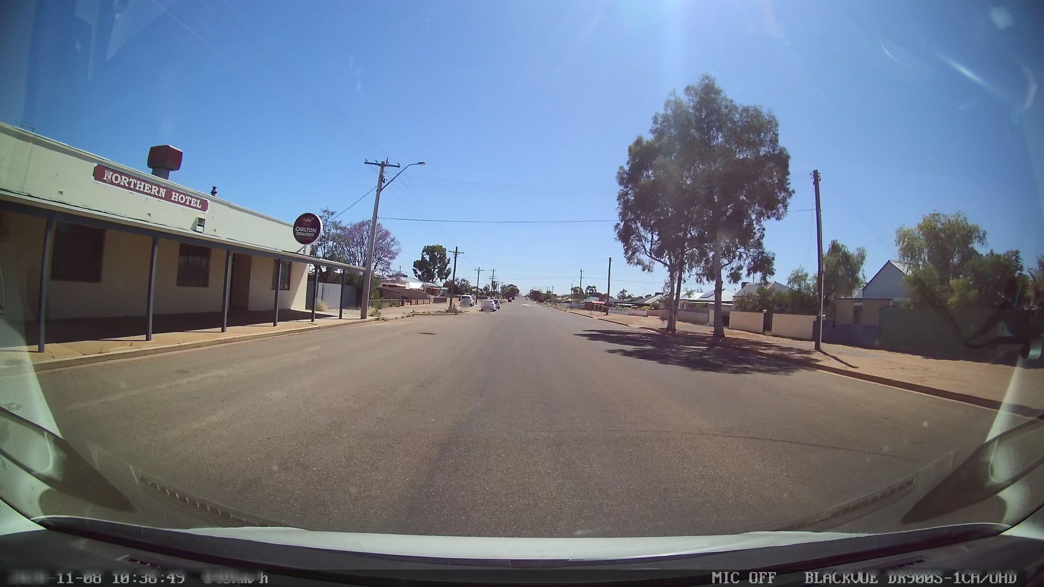 Street view near Northern Hotel, Broken Hill