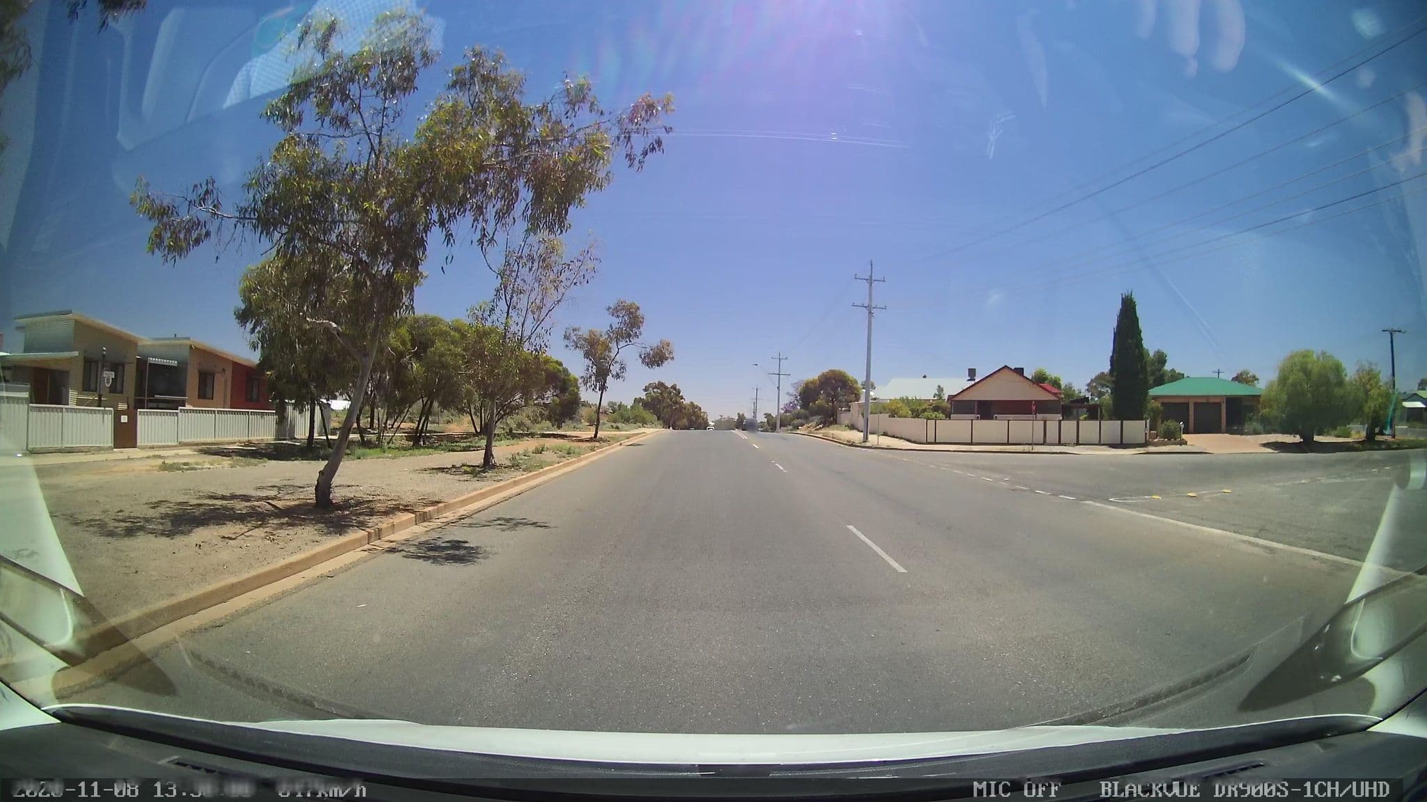 Street view near Emaroo Cottages Tramway Tce Broken Hill, Broken Hill