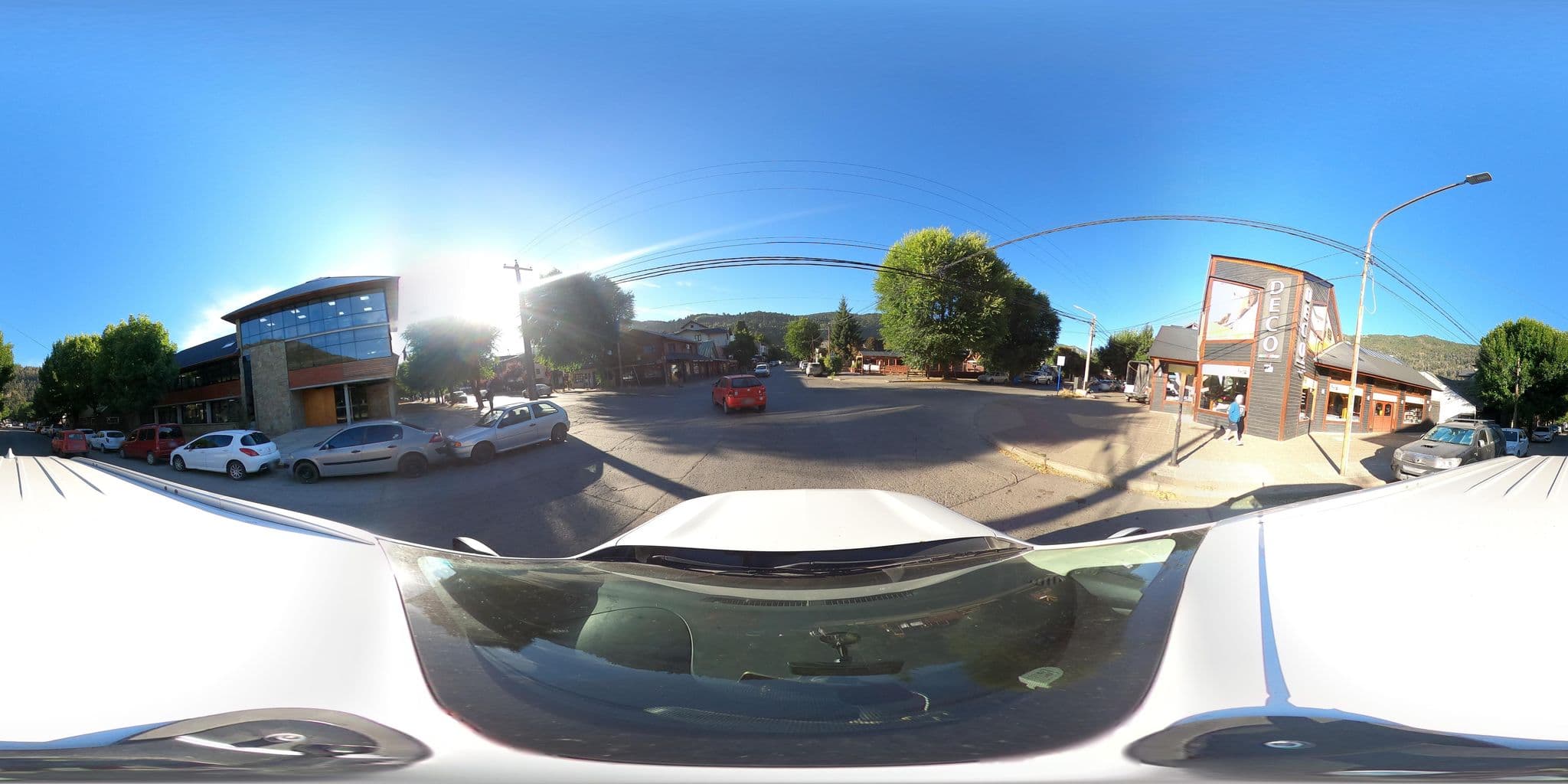 Street view near El Andaluz, San Martín de los Andes