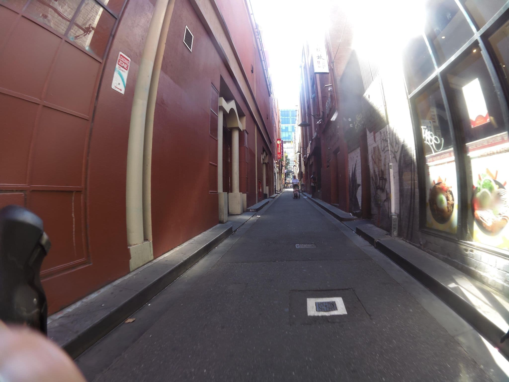 Street view near The Town Apartments, Melbourne — © skillsy (CC BY-SA · Mapillary)