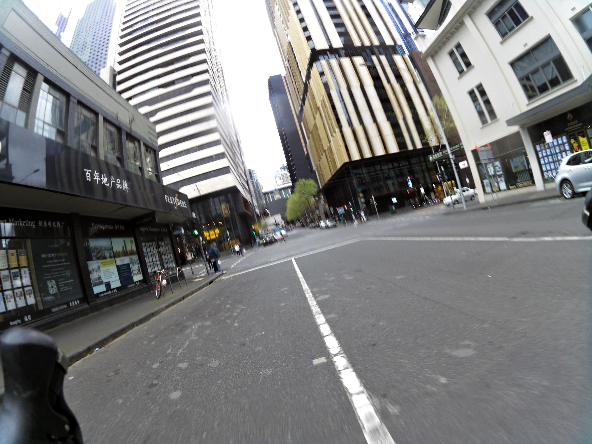 Street view near Comfort Apartments on Elizabeth, Melbourne — © skillsy (CC BY-SA · Mapillary)