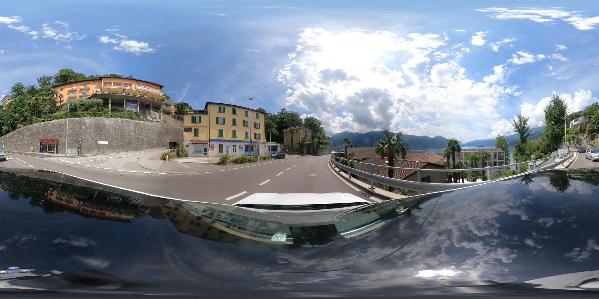 Street view near Casa Moscia, Ascona — © peterleth (CC BY-SA · Mapillary)