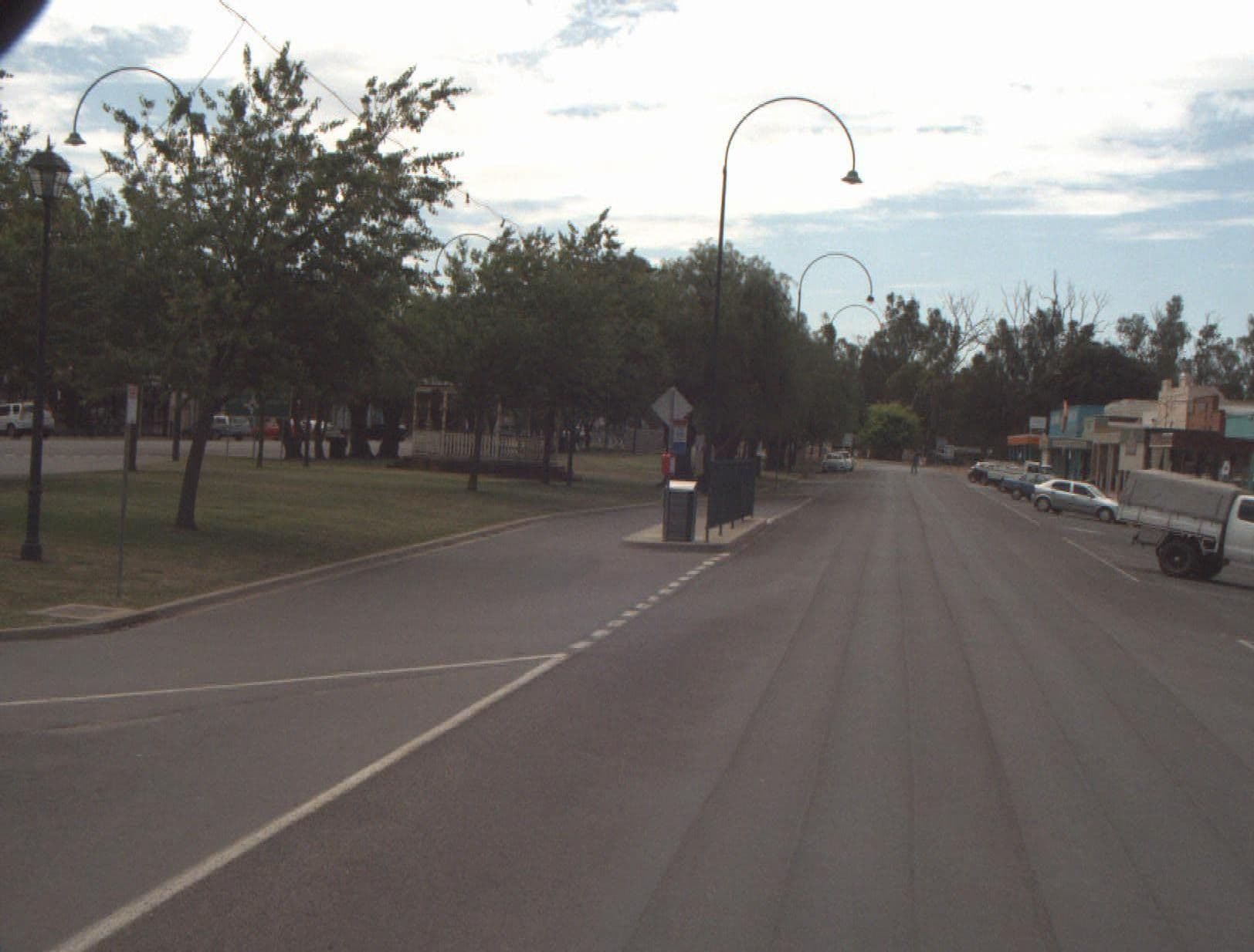 Street view near Nathalia Hotel/Blake St, Nathalia — © vicroads (CC BY-SA · Mapillary)