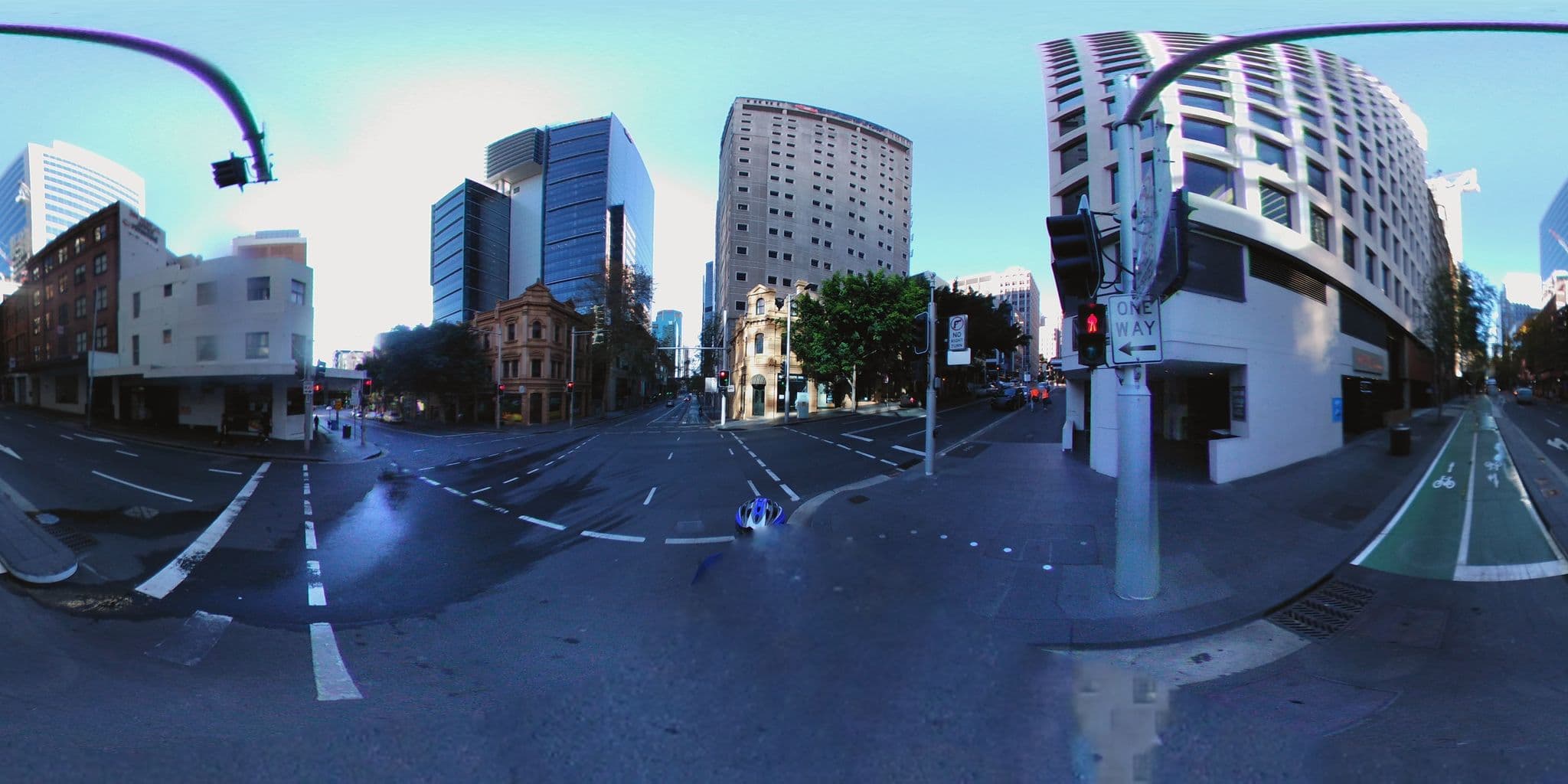 Street view near Wynyard Hotel, Sydney — © aharvey (CC BY-SA · Mapillary)