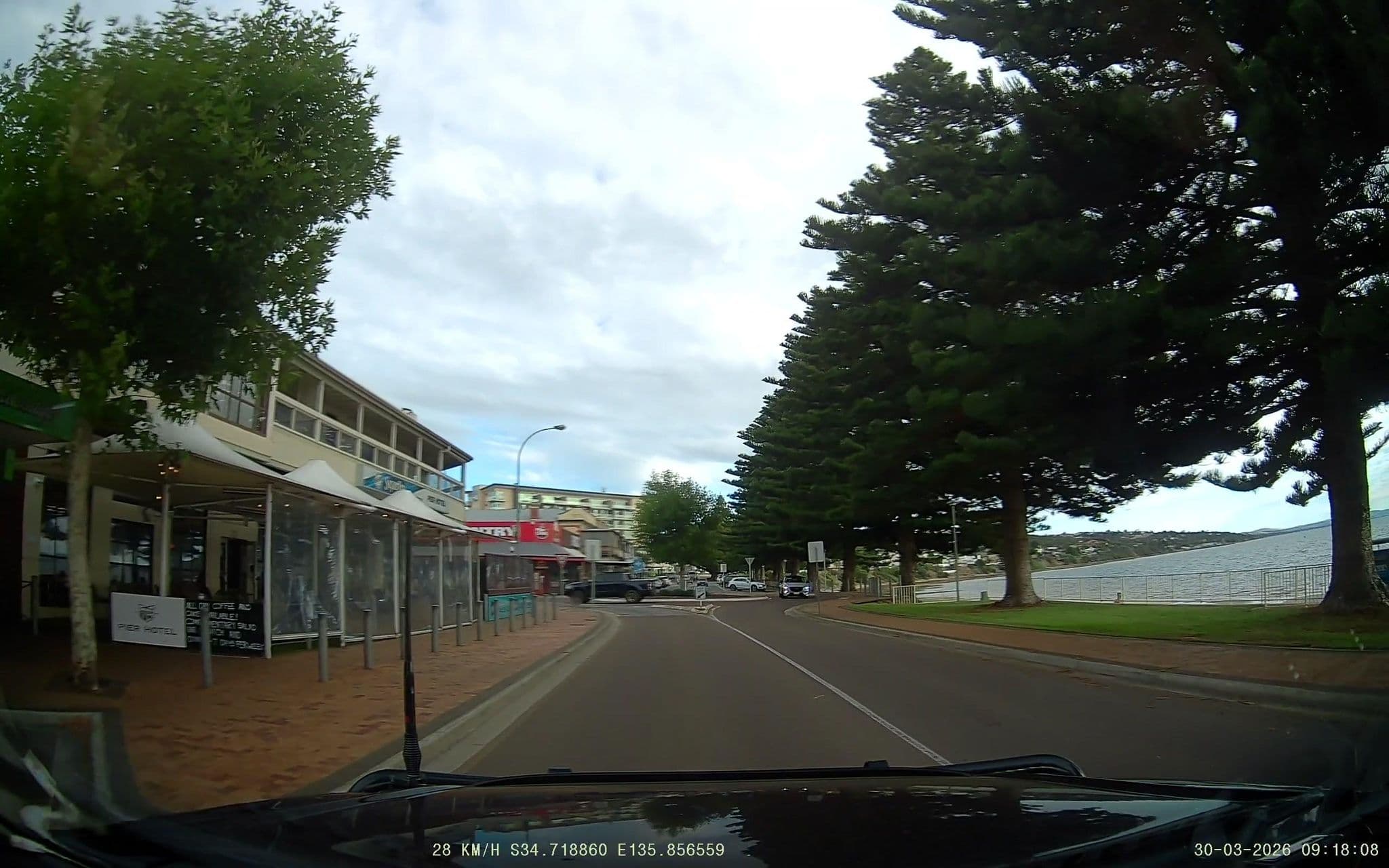 Street view near Pier Hotel, Port Lincoln — © fizzie (CC BY-SA · Mapillary)