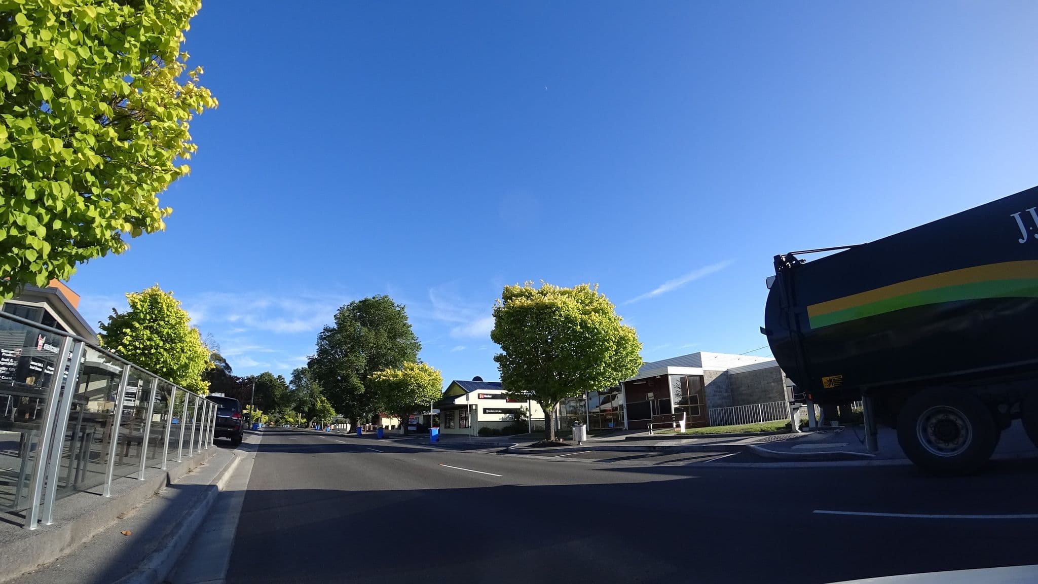 Street view near Bay of Fires Apartments, St Helens — © aharvey (CC BY-SA · Mapillary)