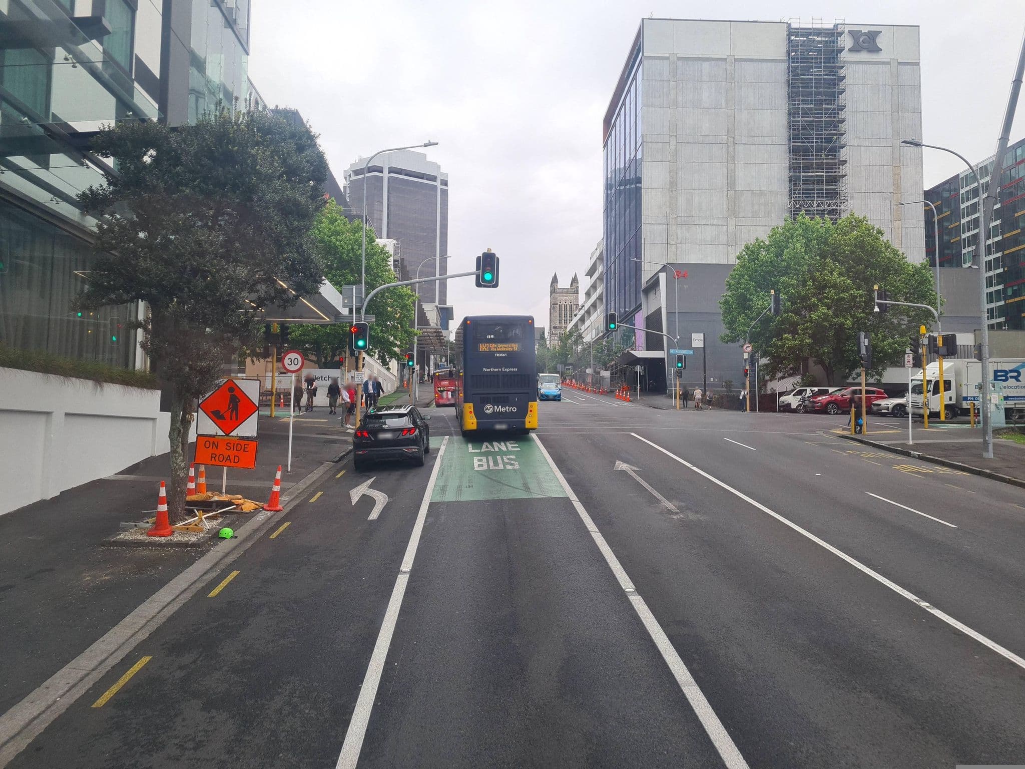 Street view near Sudima Auckland City, Auckland — © coykoi (CC BY-SA · Mapillary)