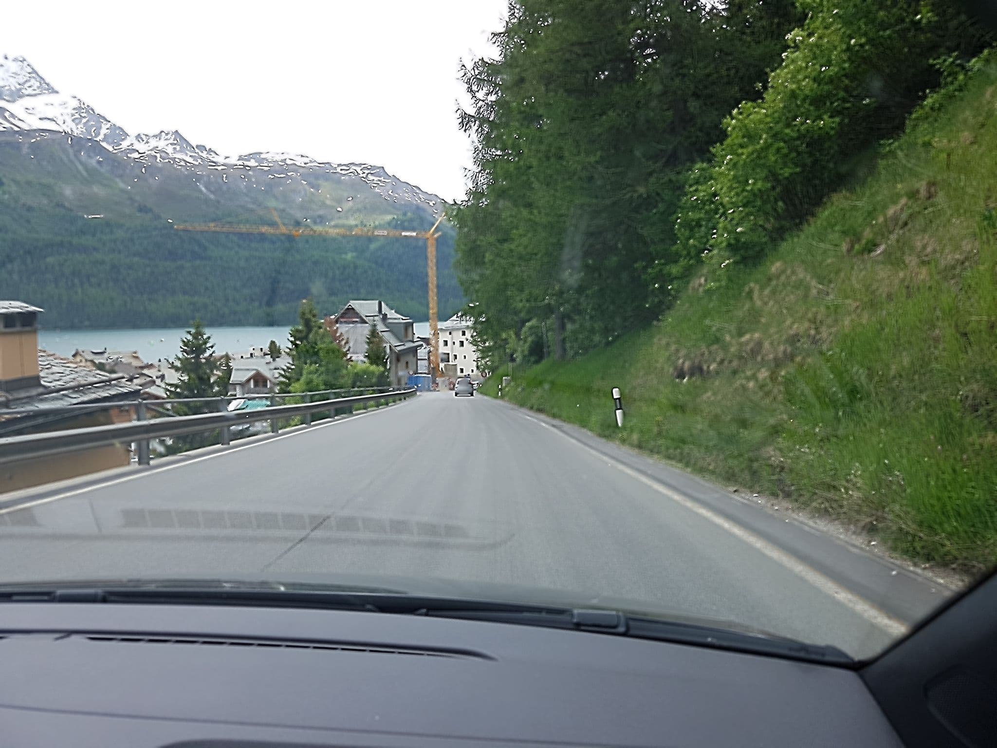 Street view near Aparthotel Chesa Bellaval, St. Moritz