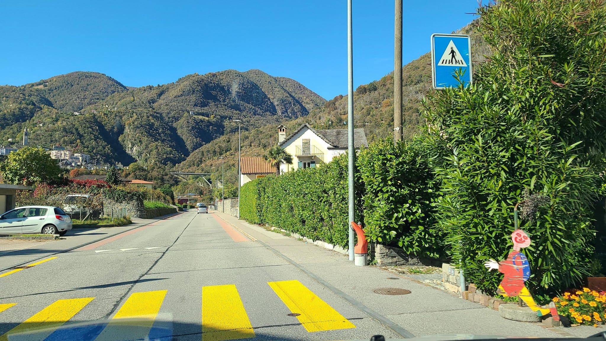 Street view near Hotel Garni Cà Vegia, Verscio — © chrisbeddow (CC BY-SA · Mapillary)