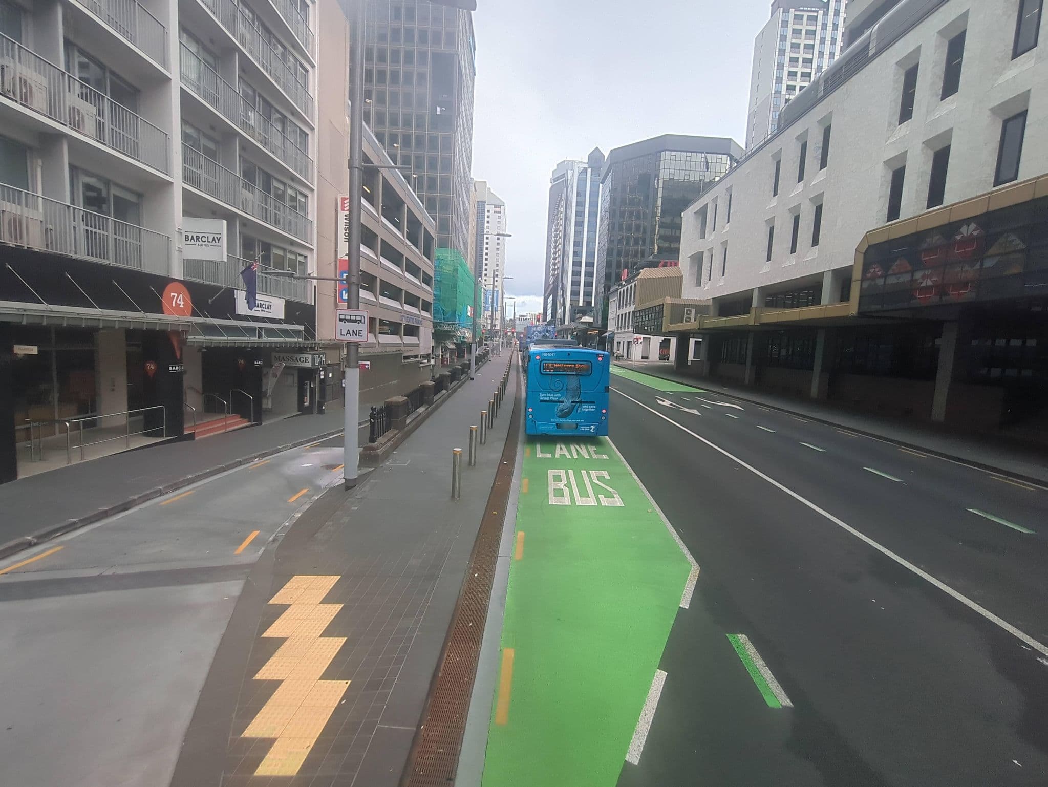 Street view near Barclay Suites, Auckland — © johngc41 (CC BY-SA · Mapillary)