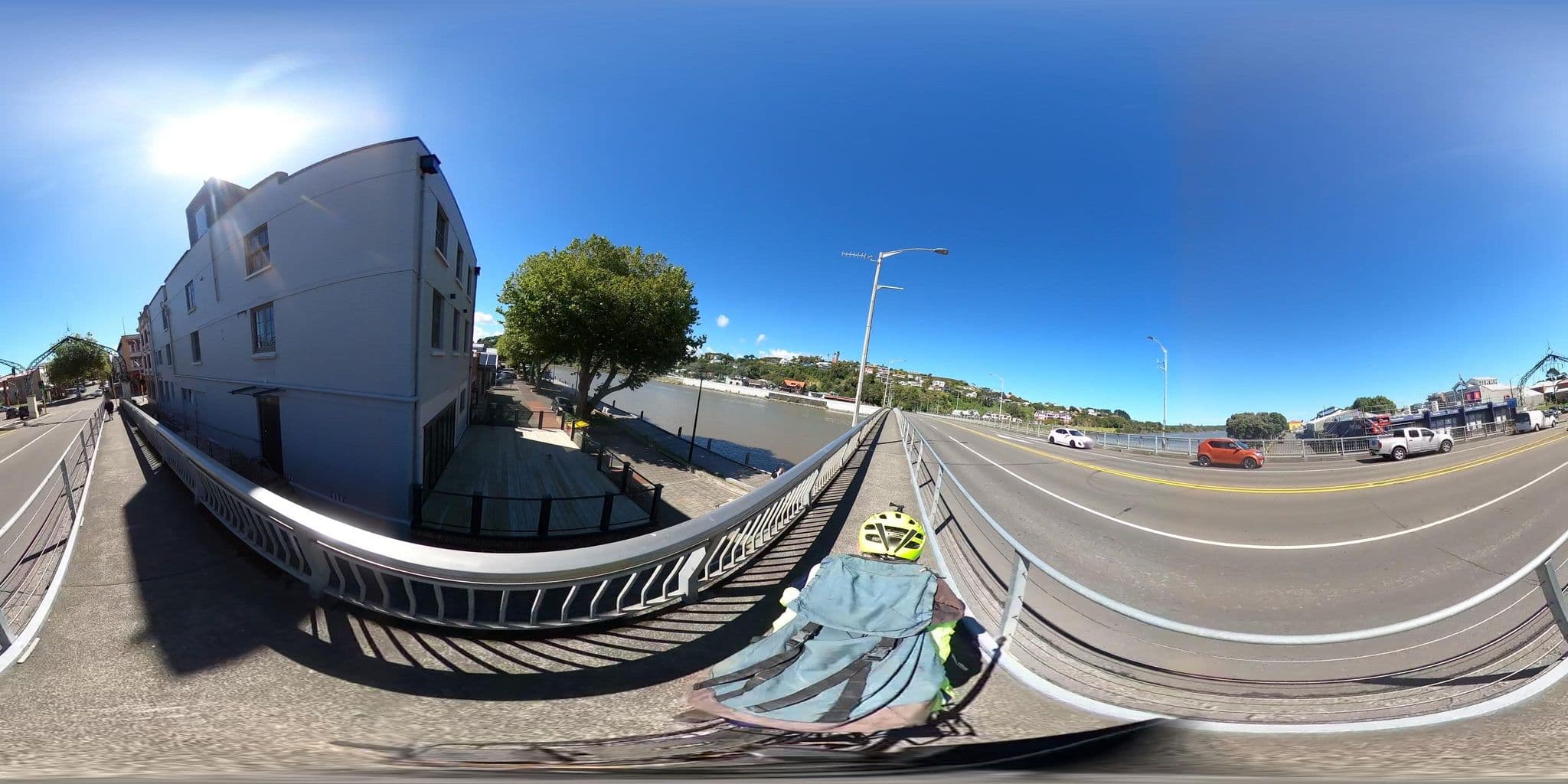Street view near Johnston & Co. Apartments, Whanganui — © RobtHrx (CC BY-SA · Mapillary)