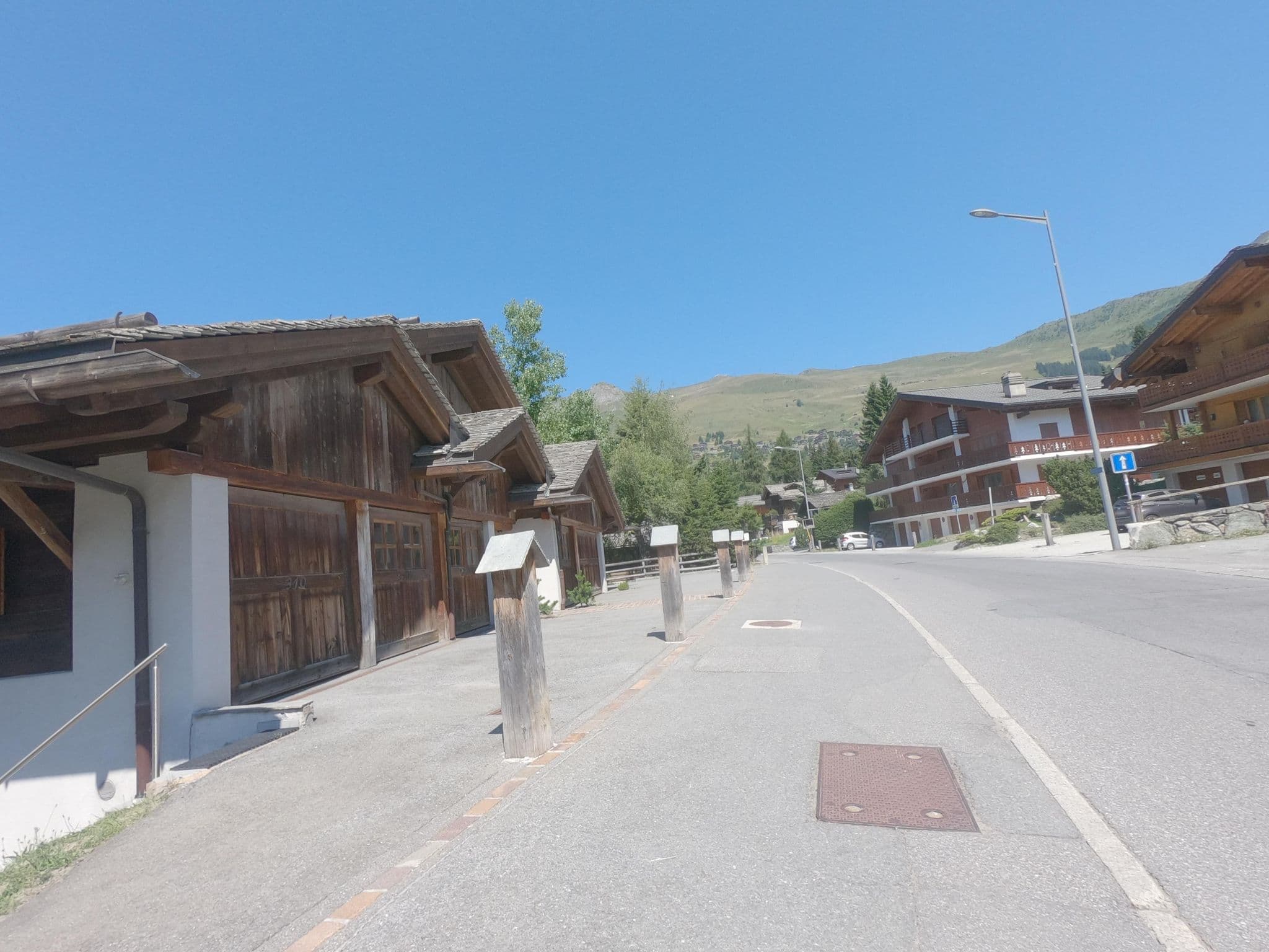 Street view near Chalet d'Amont, Verbier