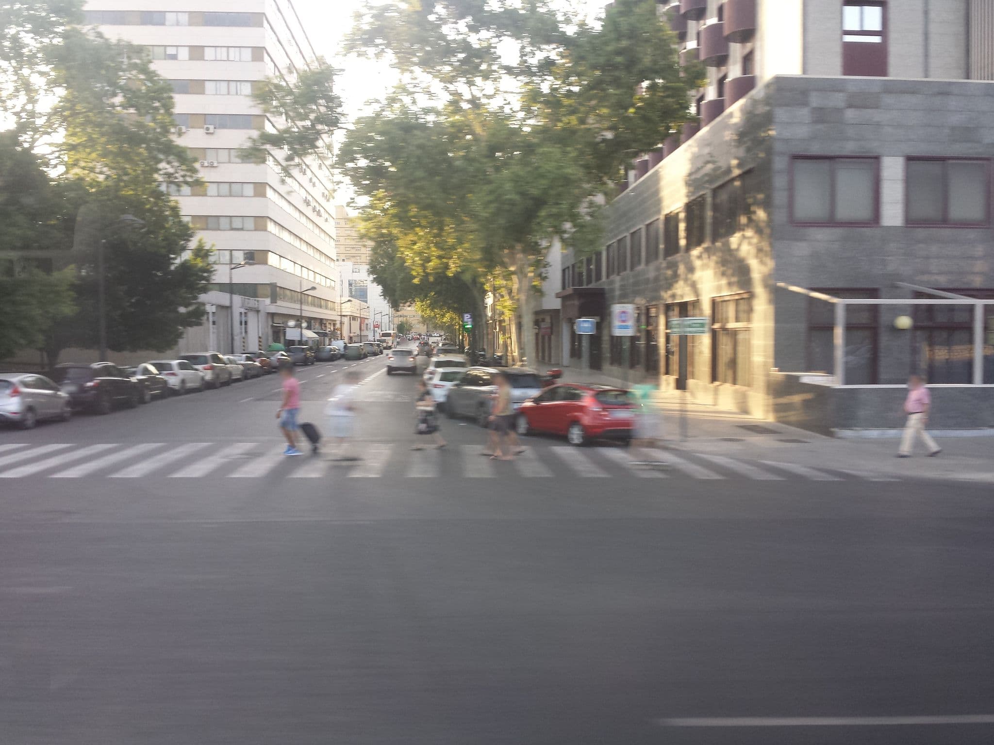 Street view near HOTEL TURIA VALENCIA, Valencia