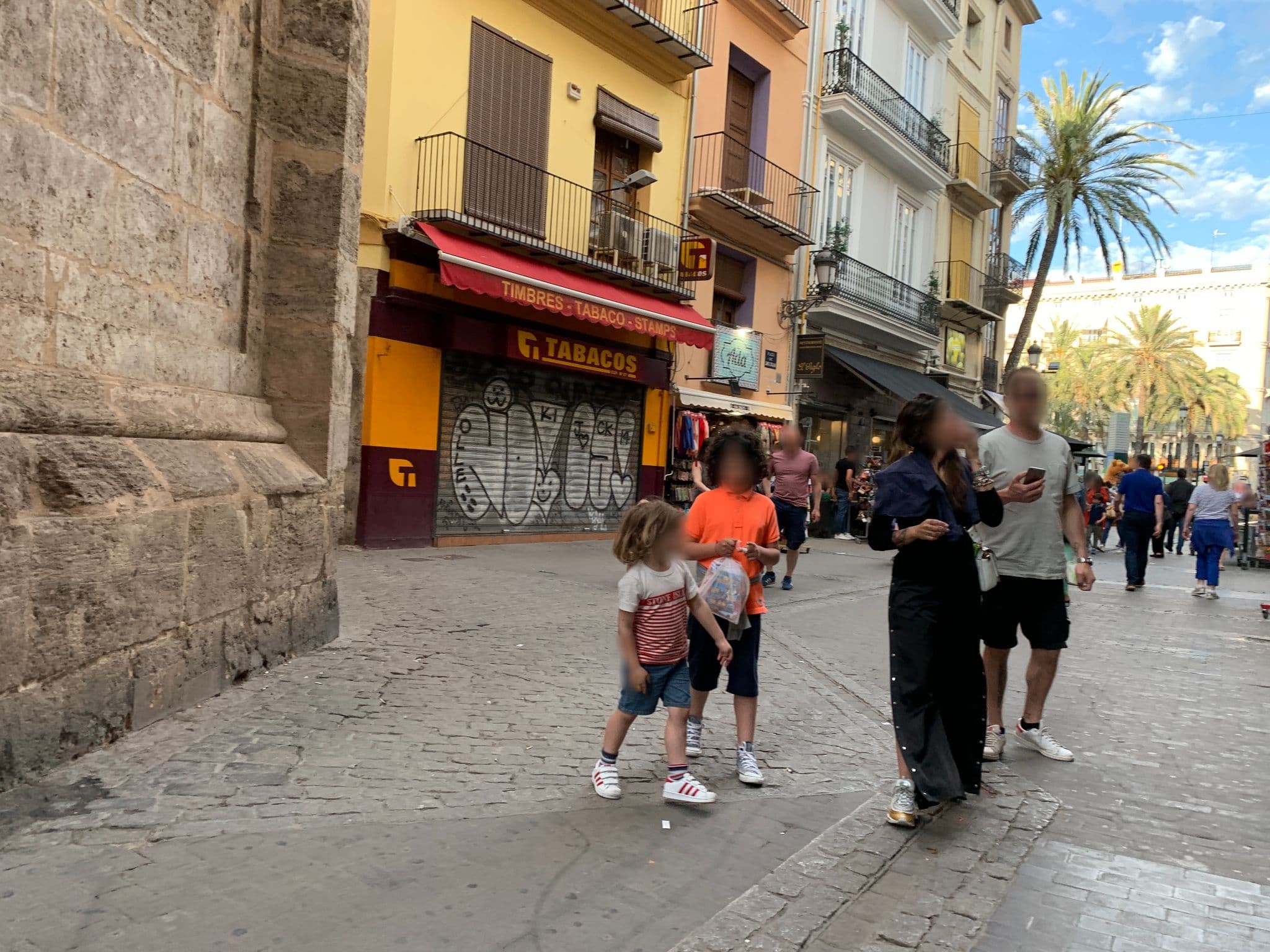 Street view near Hotel El Siglo, Valencia