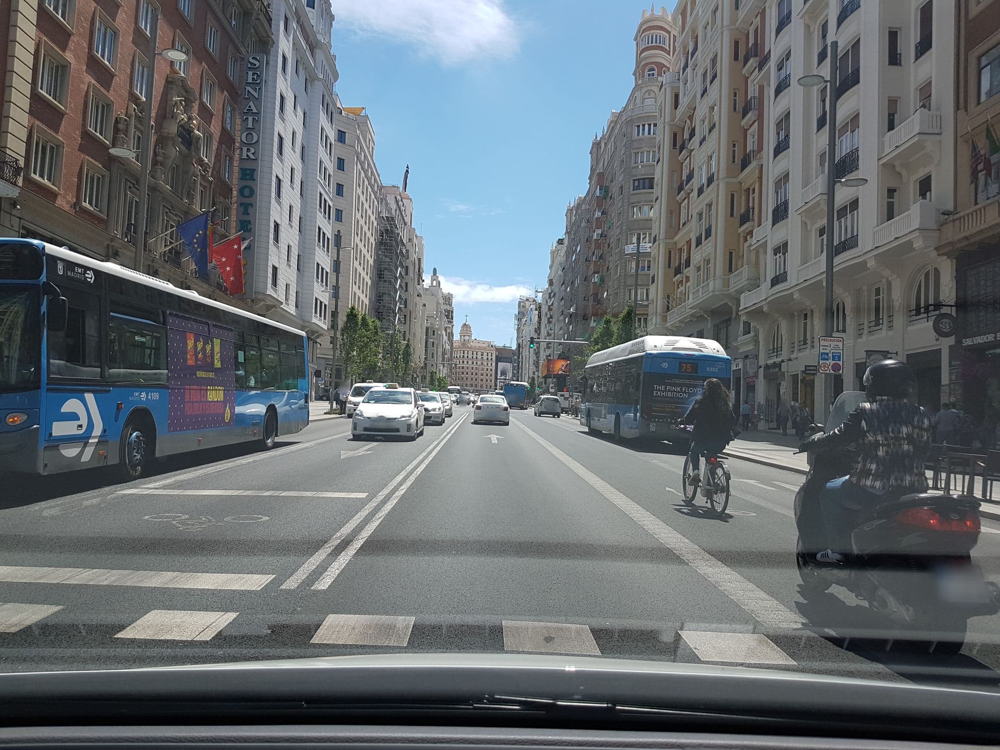 Street view near Espahotel Gran Vía, Universidad — © Ralvar (CC BY-SA · Mapillary)