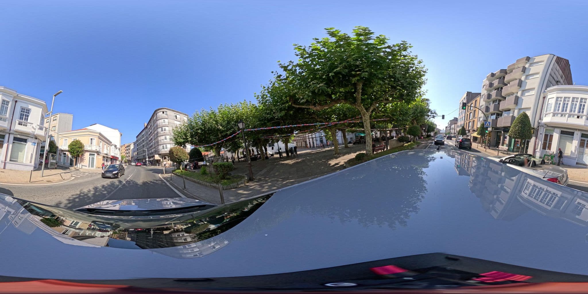 Street view near Pensión Luis, Arzúa — © yannakis (CC BY-SA · Mapillary)