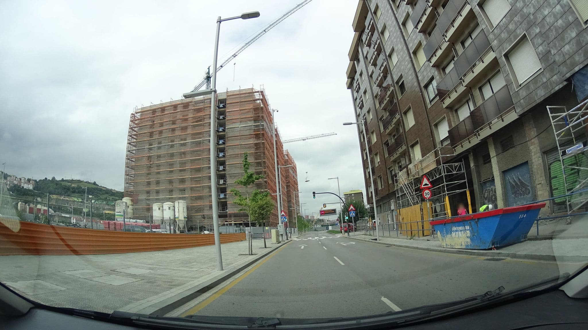 Street view near Bilbao Akelarre Hostel, Bilbao — © robertogeb (CC BY-SA · Mapillary)