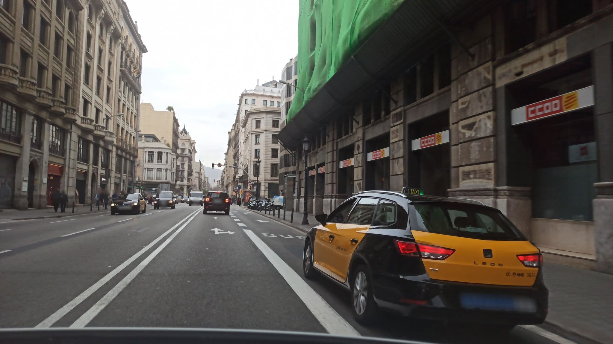 Street view near Eurostars Laietana, Sant Pere, Santa Caterina i La Ribera — © yopaseopor (CC BY-SA · Mapillary)