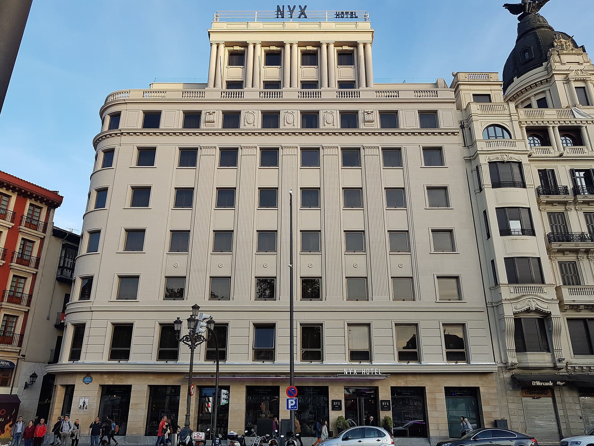 NYX Hotel Bilbao (via Wikimedia Commons, CC BY-SA 4.0)