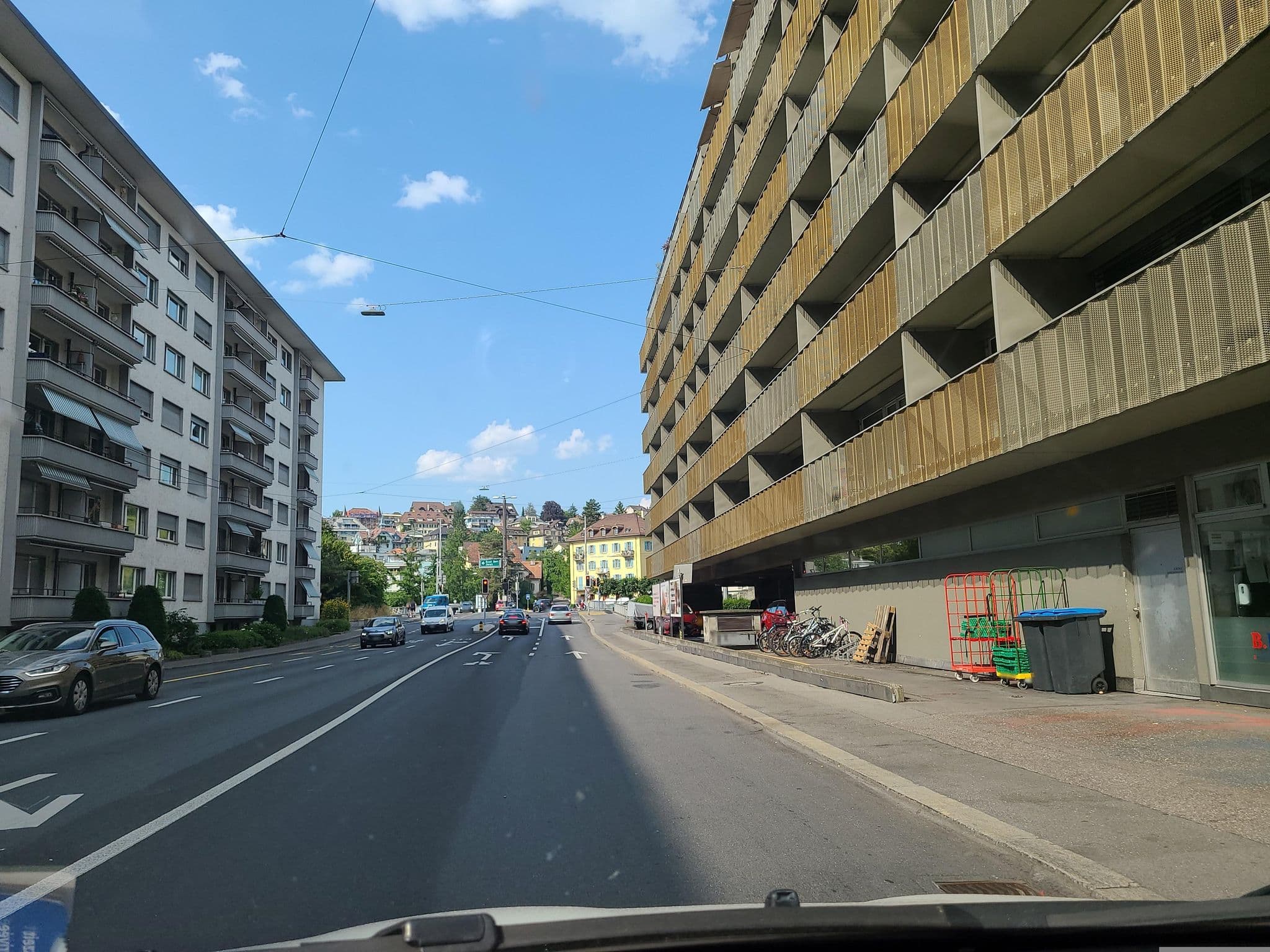 Street view near B.H.M.S Campus, Luzern — © chrisbeddow (CC BY-SA · Mapillary)