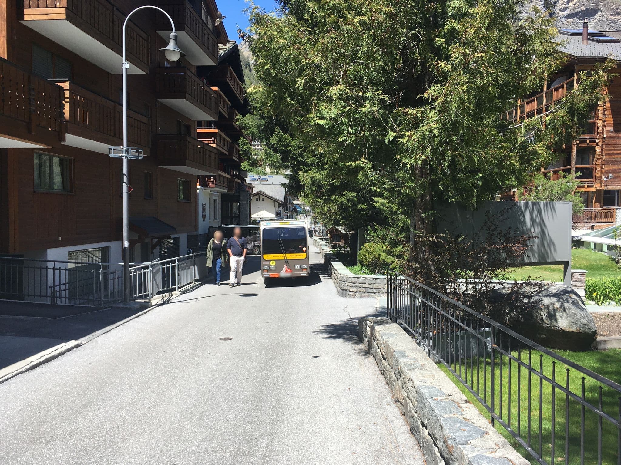 Street view near Welcome, Zermatt