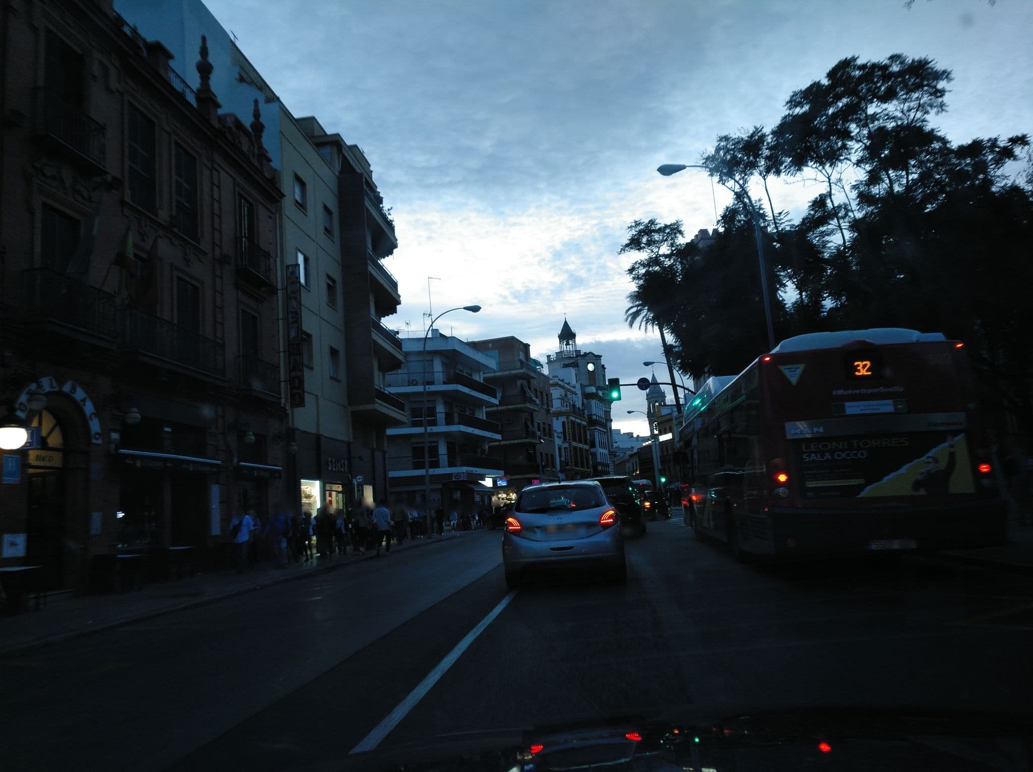 Street view near Hotel Baco Sevillla, Sevilla