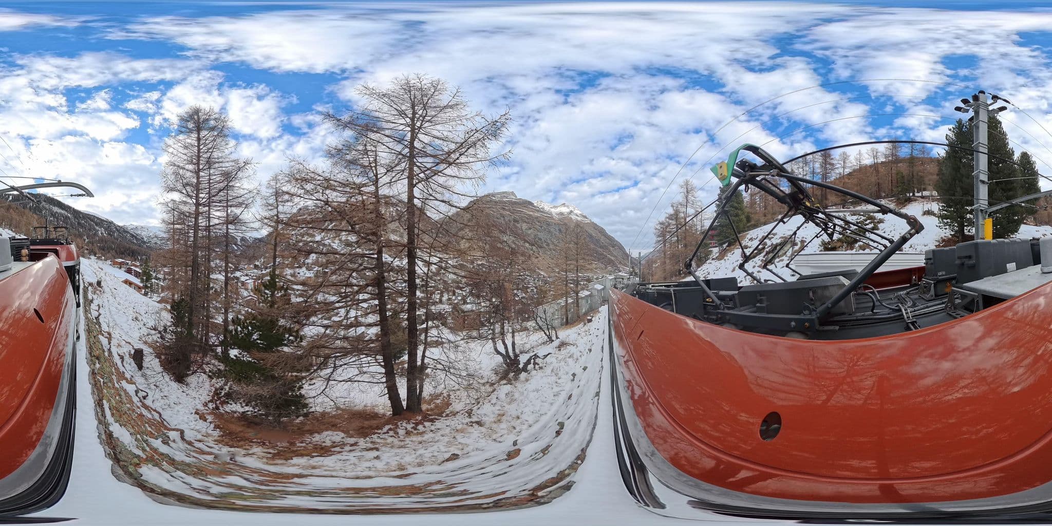 Street view near Kisseye, Zermatt