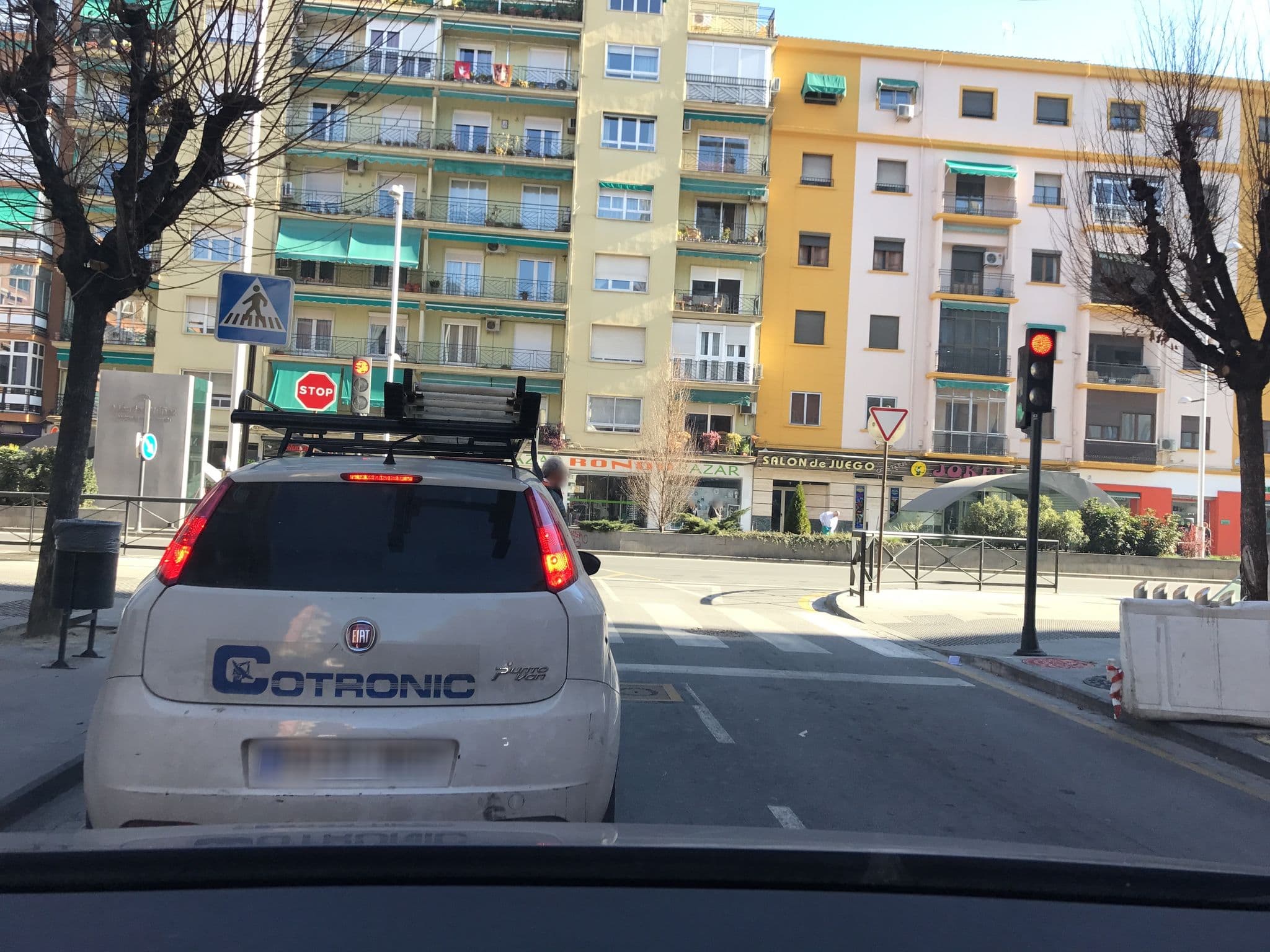 Street view near DWO Urban Granada, Granada