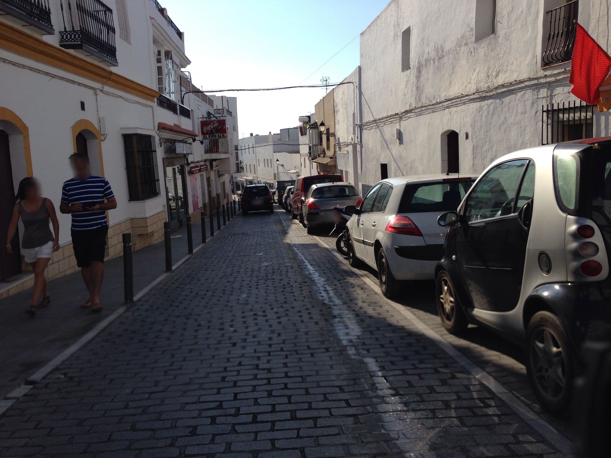 Street view near Arena House Conil, Conil de la Frontera — © flidolin (CC BY-SA · Mapillary)