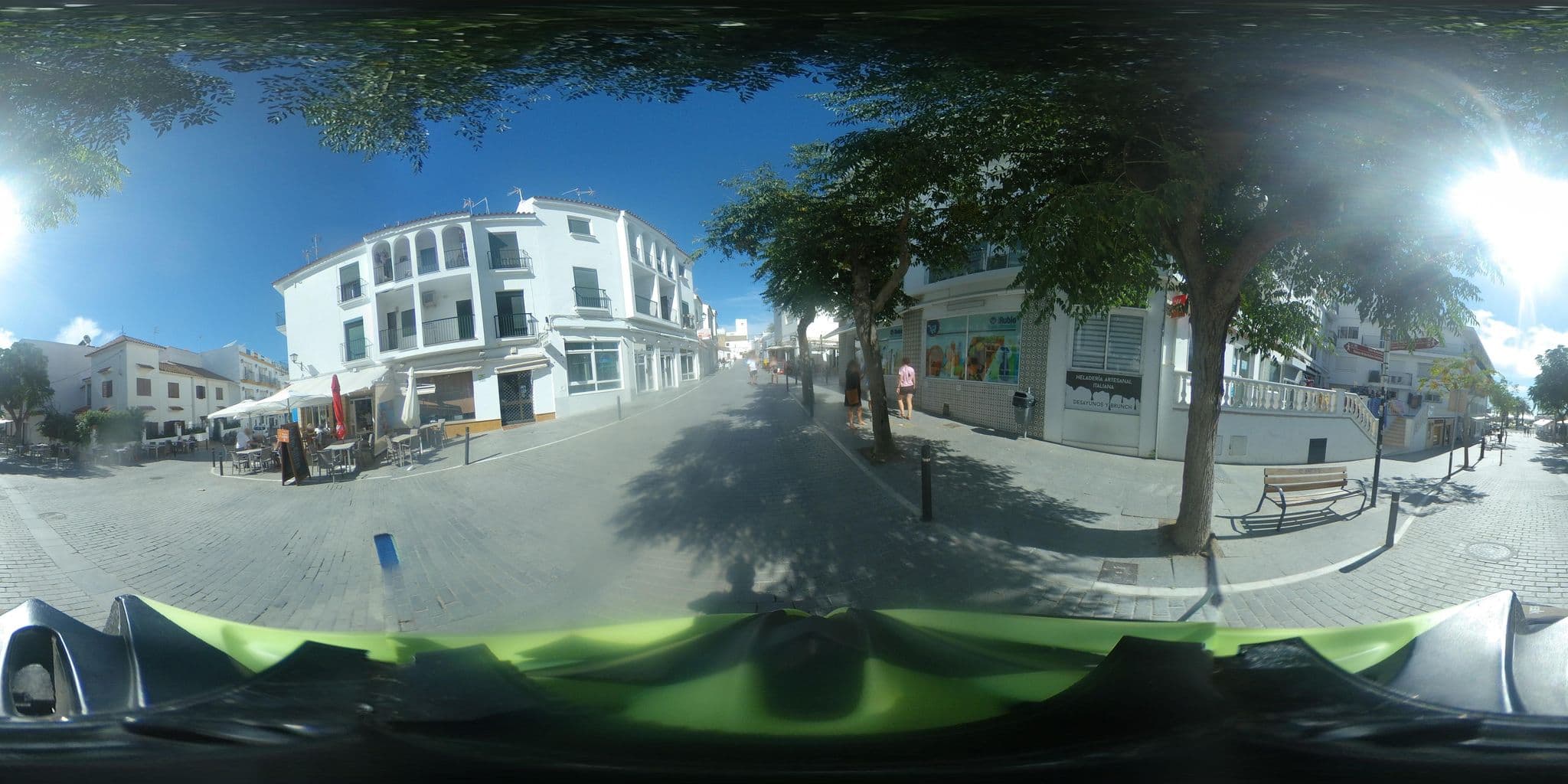 Street view near Hotel Oasis Conil, Conil de la Frontera — © javiersanp (CC BY-SA · Mapillary)
