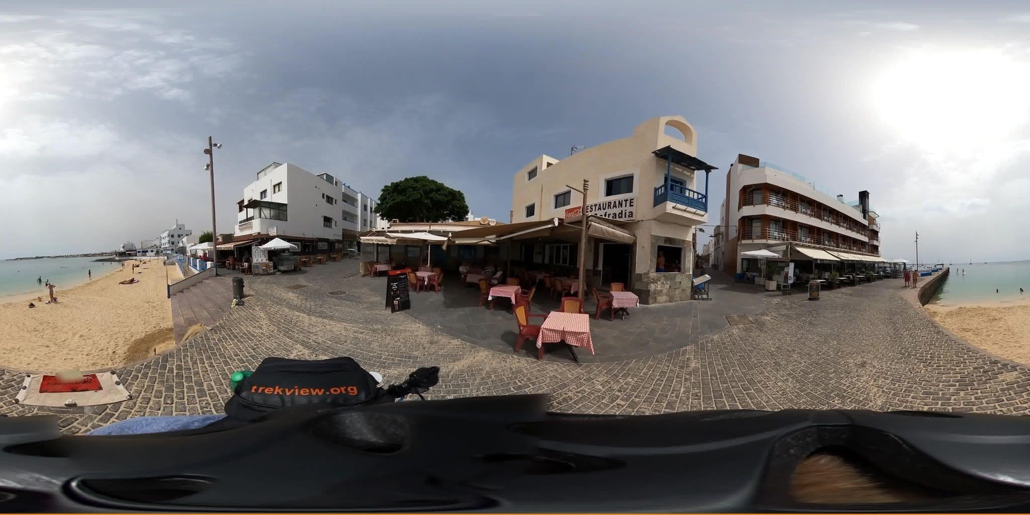 Street view near Hotel Boutique La Marquesina, Corralejo — © trekviewed (CC BY-SA · Mapillary)