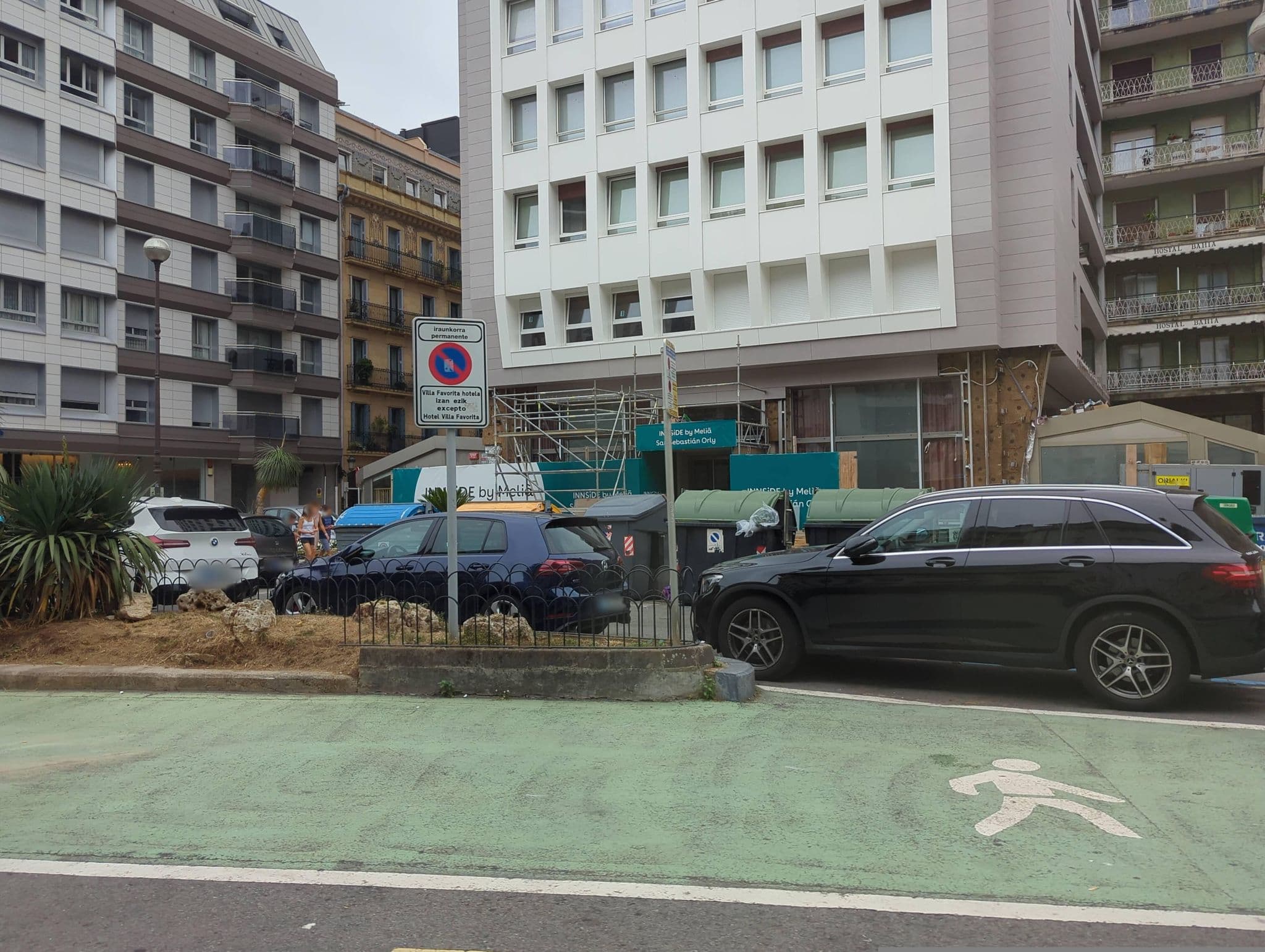 Street view near INNSiDE by Meliá San Sebastián Orly, Donostia / San Sebastián — © miguel_andrade (CC BY-SA · Mapillary)