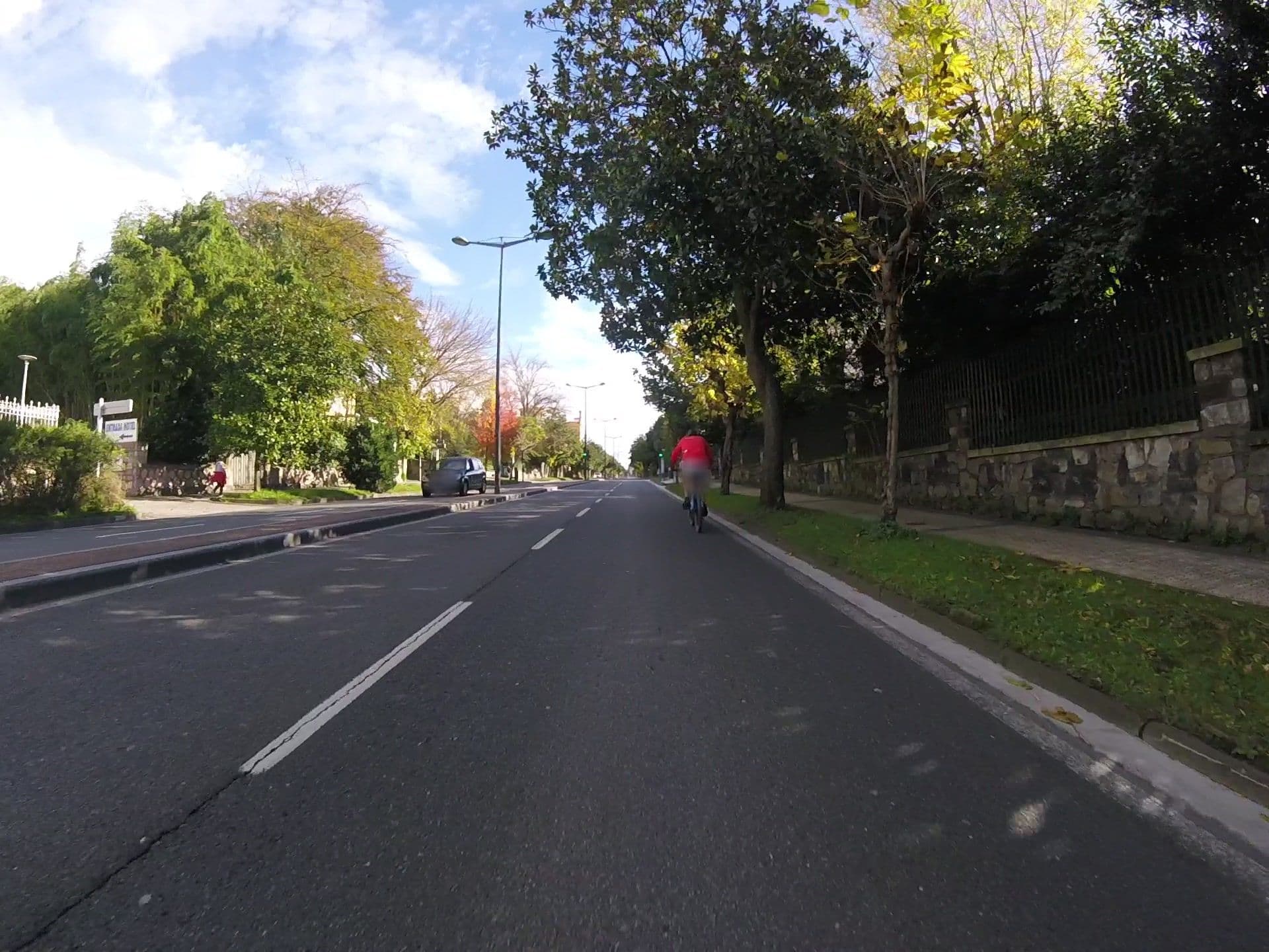 Street view near Hotel Monte Ulía, Donostia / San Sebastián — © mikelo (CC BY-SA · Mapillary)
