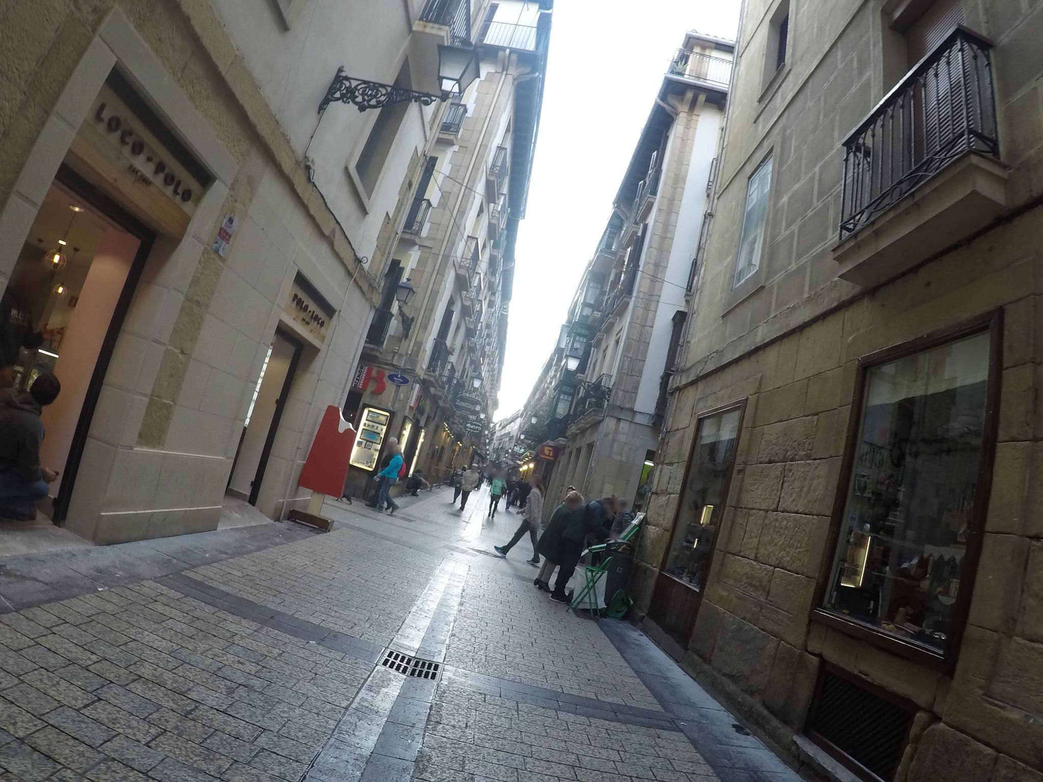 Street view near Pensión Old City House och rooms, Donostia / San Sebastián — © chrisbeddow (CC BY-SA · Mapillary)