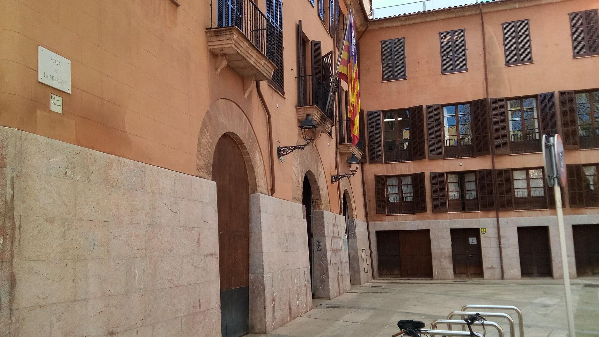 Street view near Hotel Palau Sa Font, Palma — © dulliman (CC BY-SA · Mapillary)