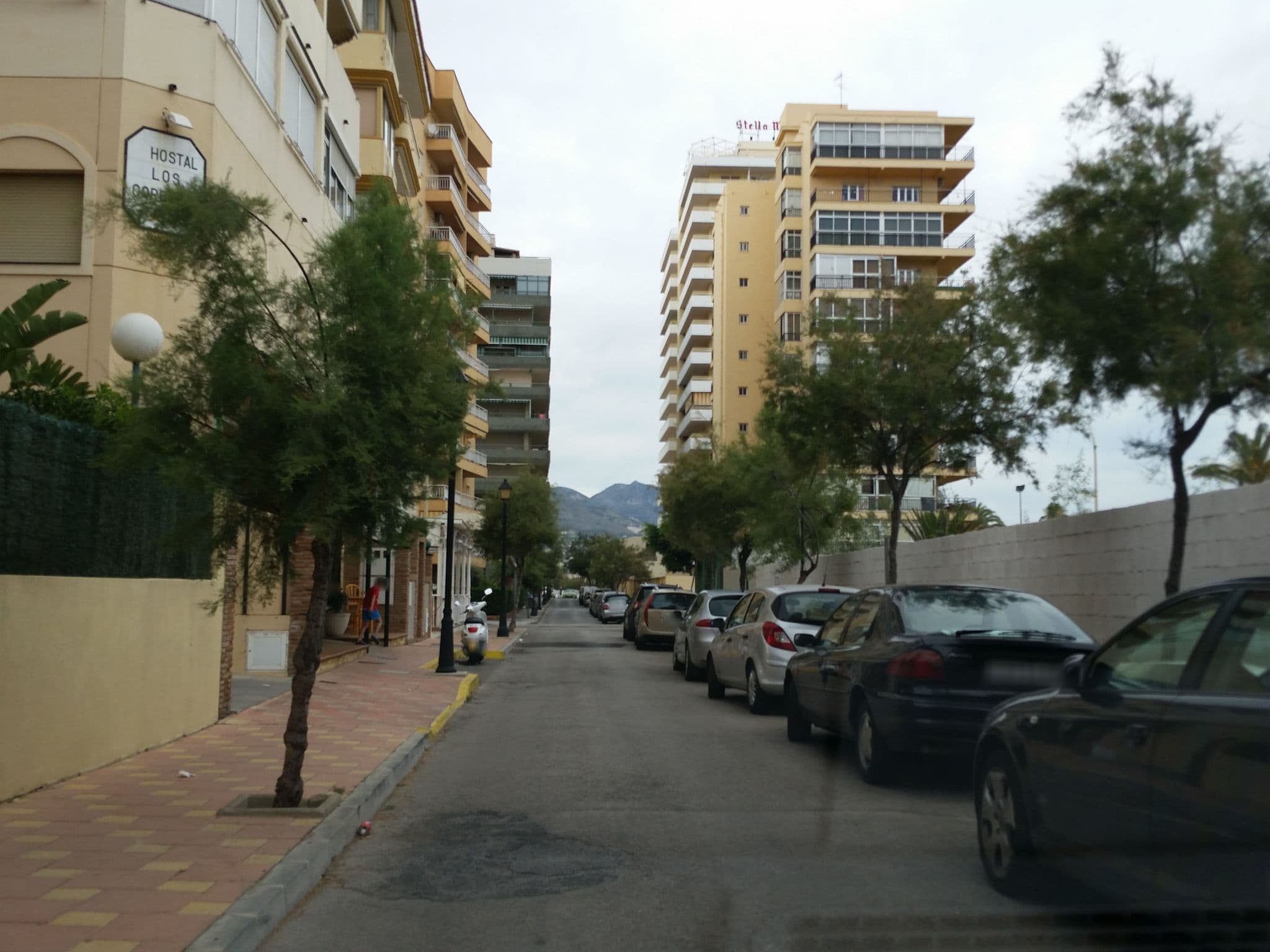 Street view near Hostal Los Corchos, Fuengirola
