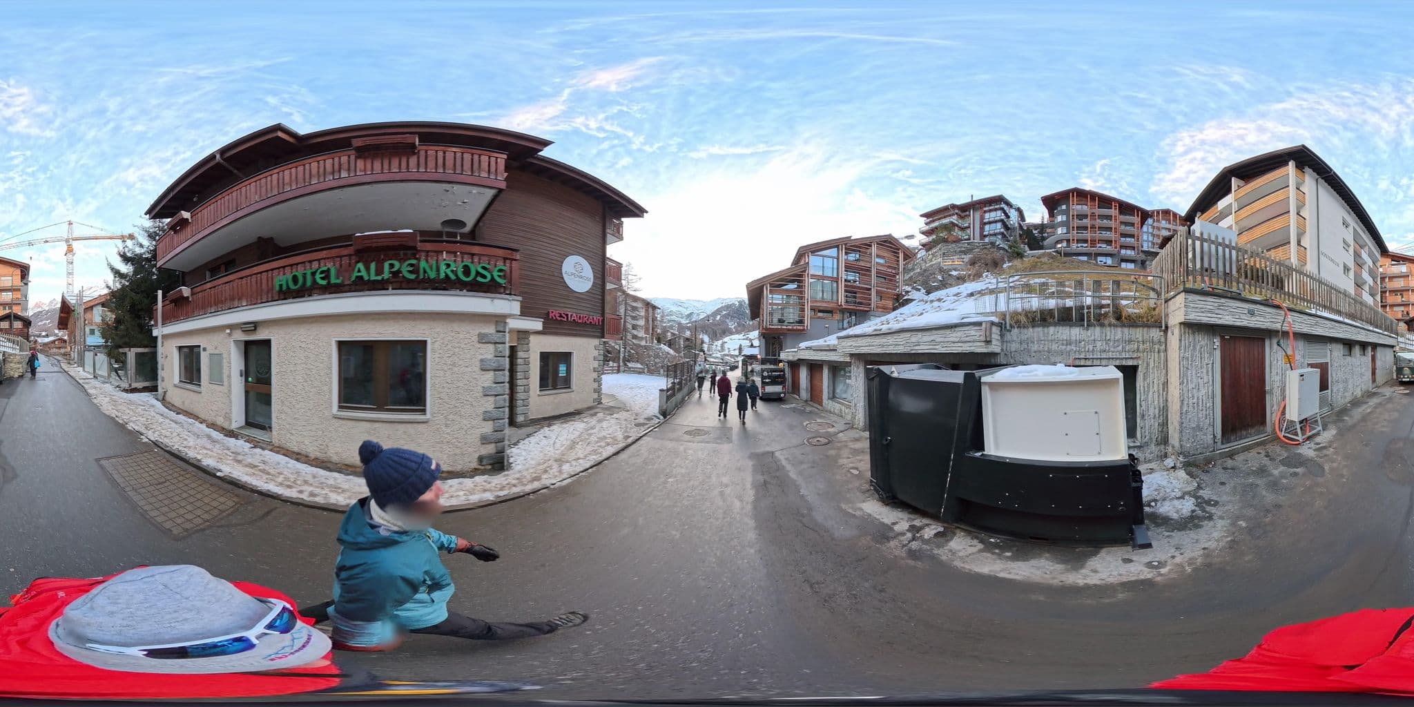 Street view near Coeur des Alpes, Zermatt — © MattWithHuskies (CC BY-SA · Mapillary)