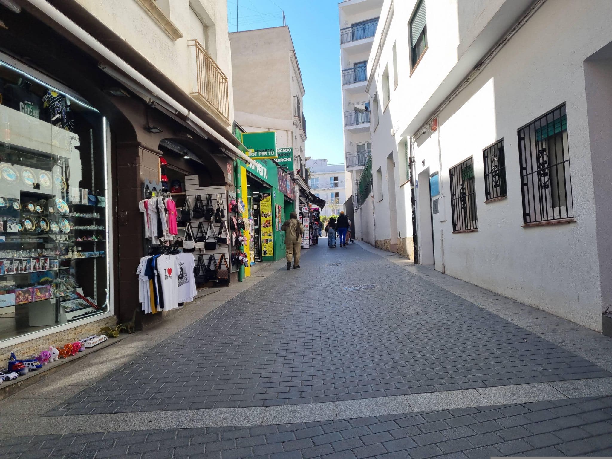 Street view near Molí de Mar Lloret, Lloret de Mar
