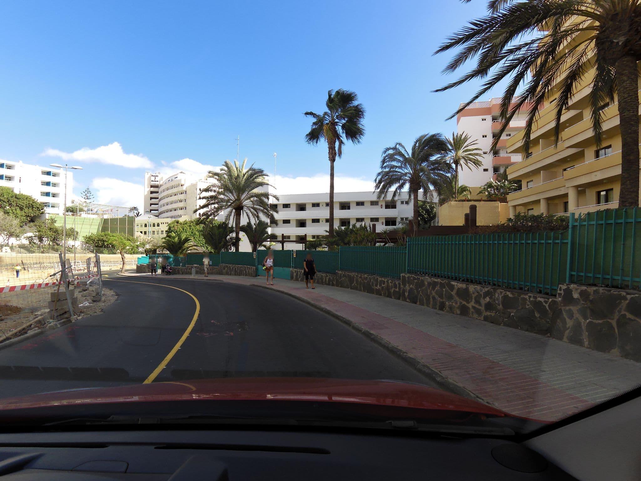 Street view near Hotel LIVVO Anamar Suites, Playa del Ingles