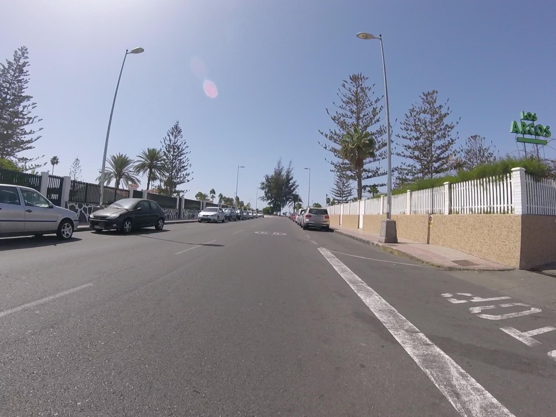 Street view near Bungalows los Arcos Apartamentos, Playa del Ingles