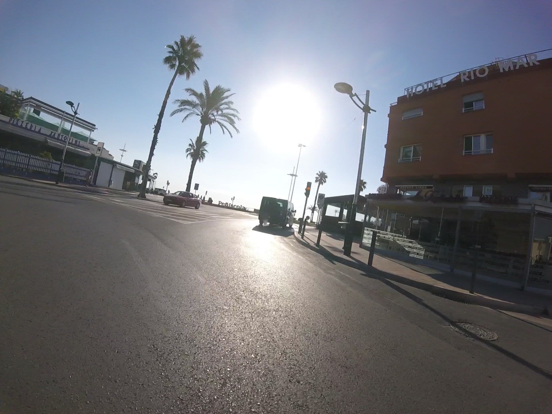 Street view near Hotel RIO MAR de Peñiscola primera línea de playa, Peníscola — © mikelo (CC BY-SA · Mapillary)