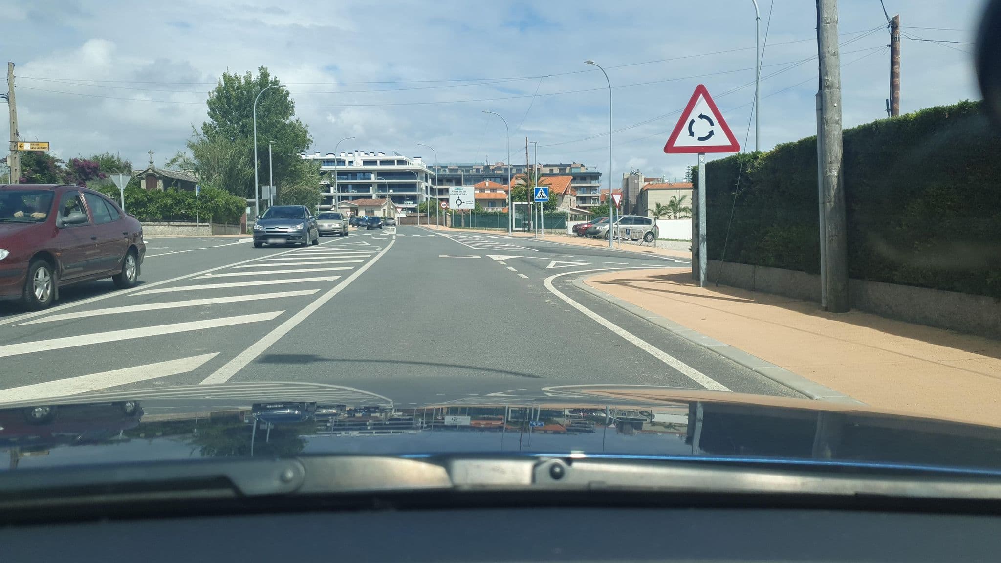 Street view near Hotel Canelas, Portonovo — © pablolampon (CC BY-SA · Mapillary)