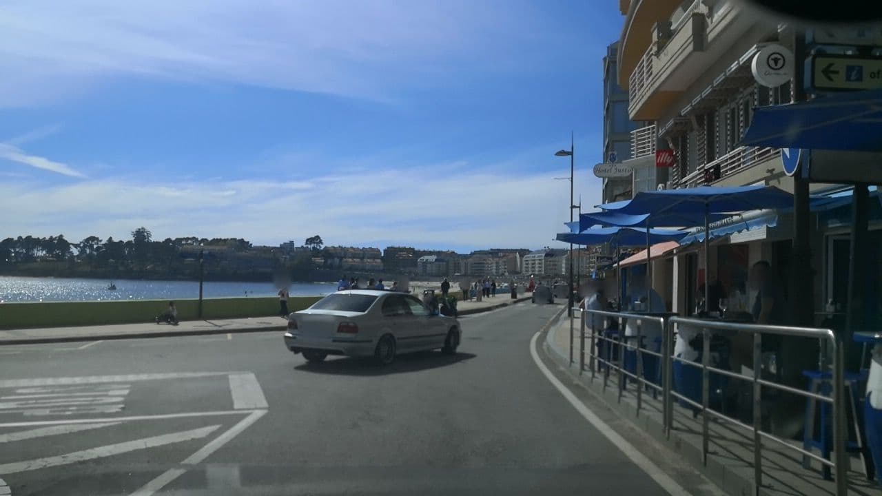 Street view near Hotel Atlante Sanxenxo, Sanxenxo — © sanjorgepinho (CC BY-SA · Mapillary)