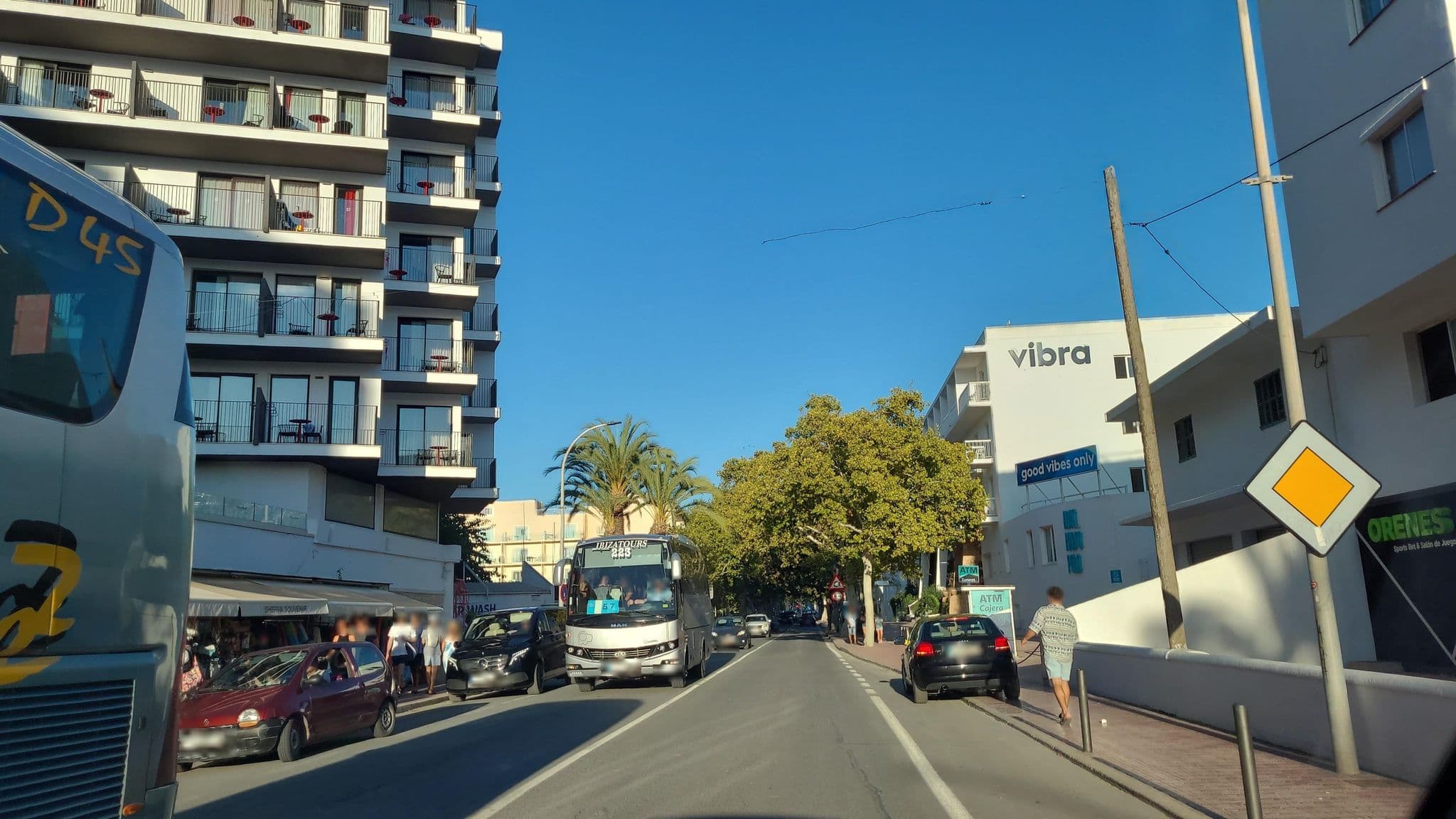 Street view near Sunside Ibiza Studios, Sant Antoni de Portmany