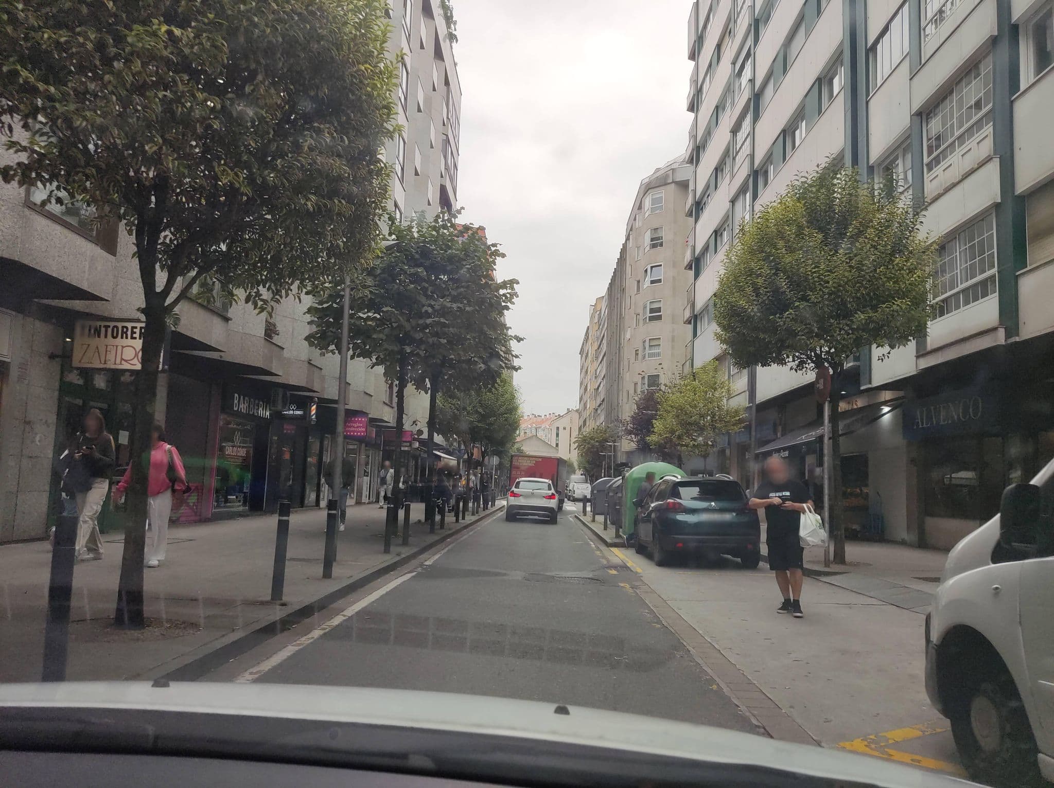 Street view near Pension Residencia F&F, Santiago de Compostela