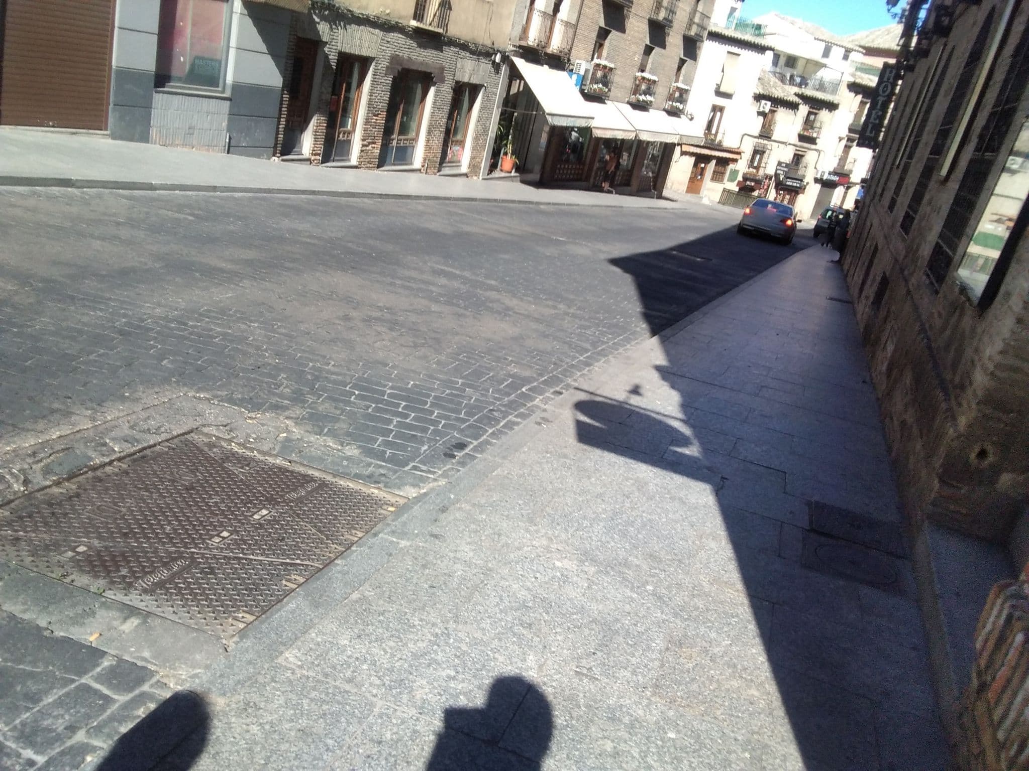 Street view near Hotel Abad Toledo, Toledo — © diegoab (CC BY-SA · Mapillary)